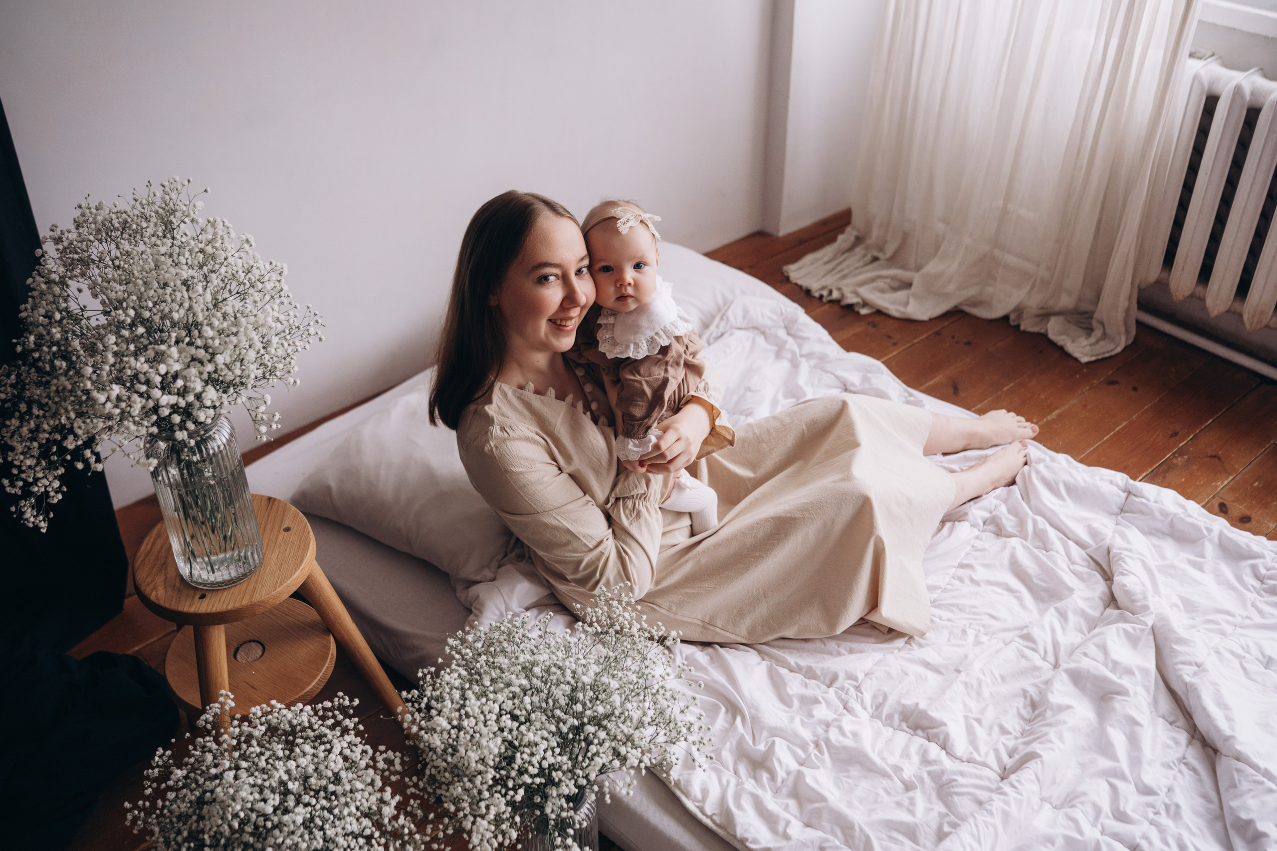 Фотограф Новорожденных в Москве. Семейные истории в стиле LIFE