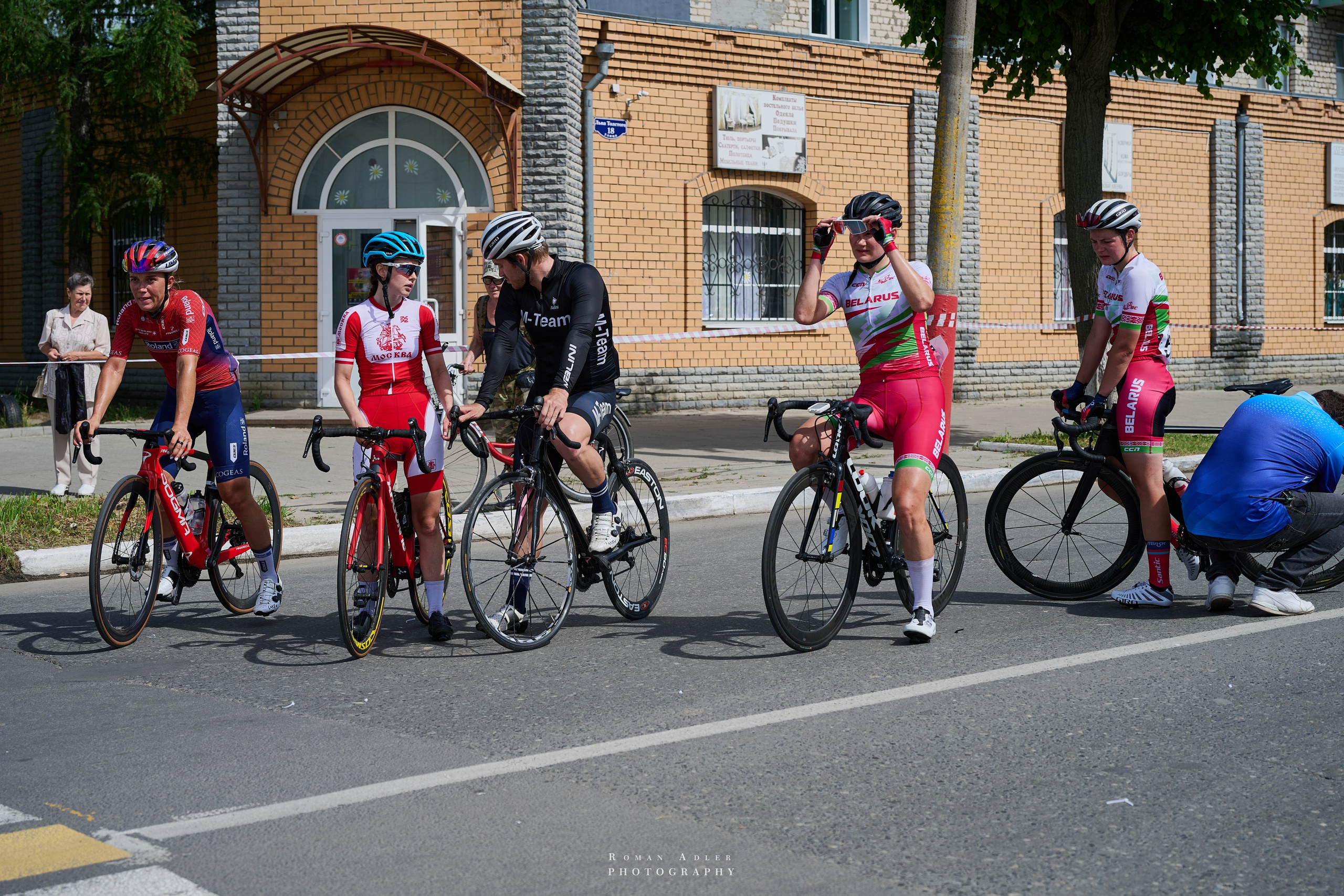 Чемпионат России по велоспорту (Муром 2024). Фотограф Роман Адлер