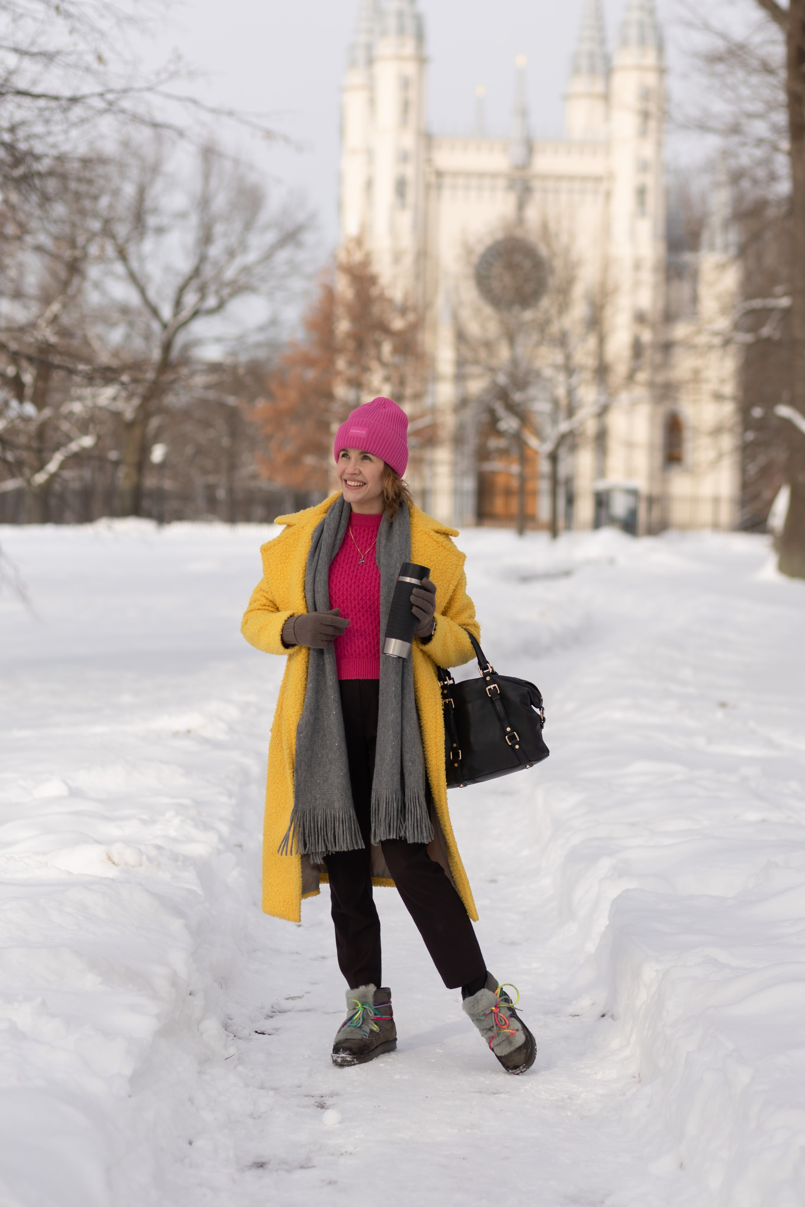 Зимняя индивидуальная фотосессия на улице