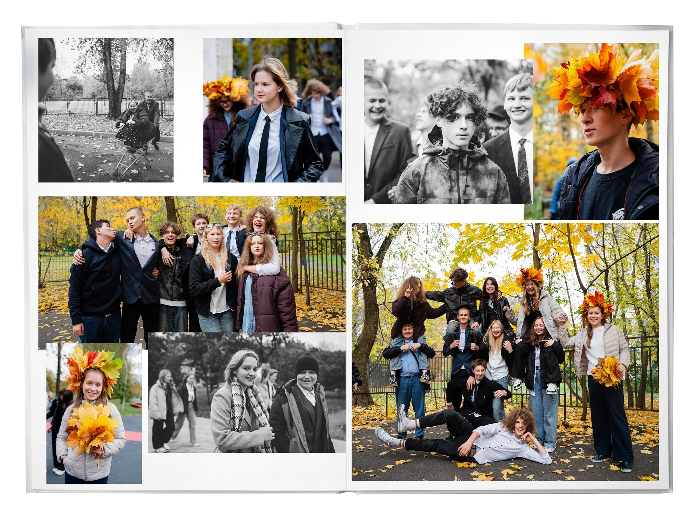 Выпускные альбомы для школ. Семейный и детский фотограф Марина Тувиста в Санкт-Петербурге