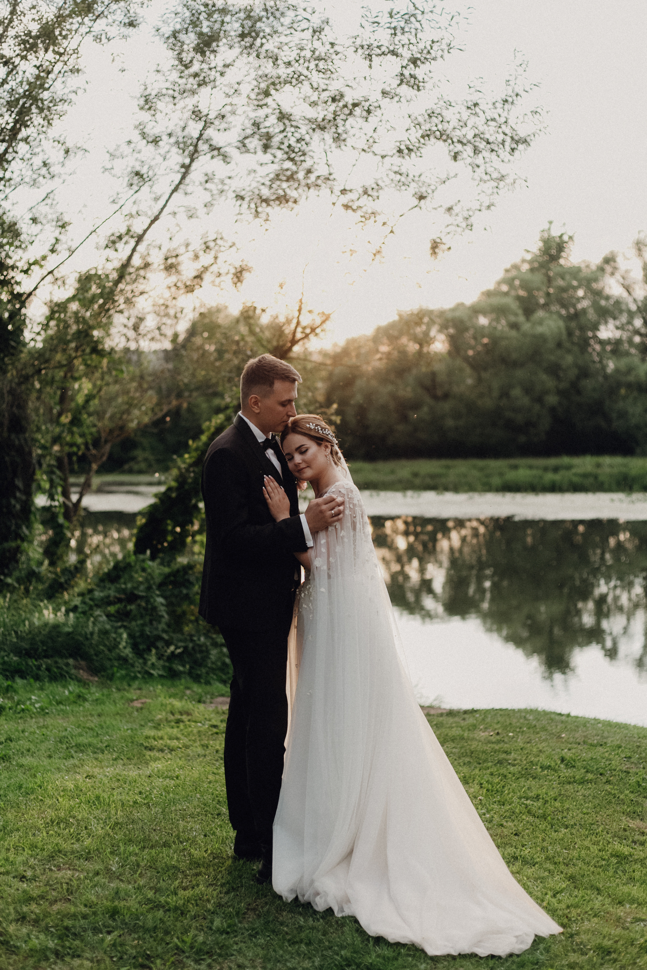 свадебный фотограф обнинск съемка на закате