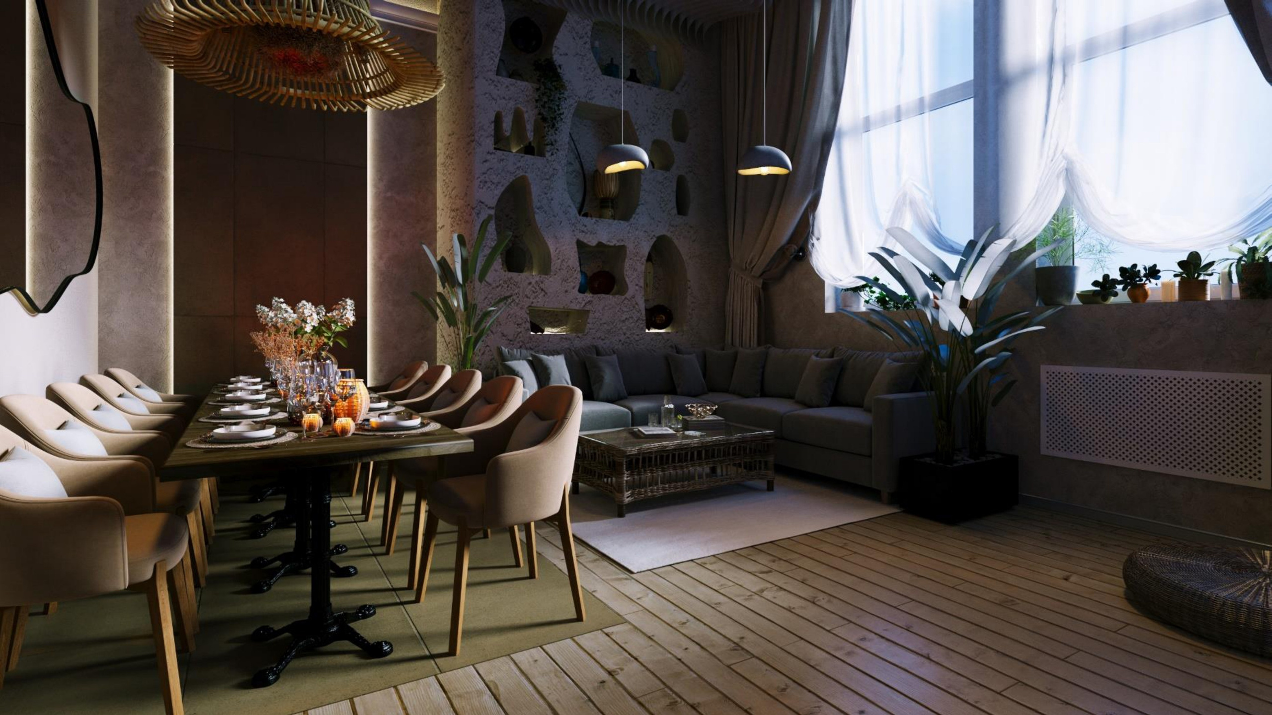 Бохо-2. Аренда лофта в СПб для мероприятий