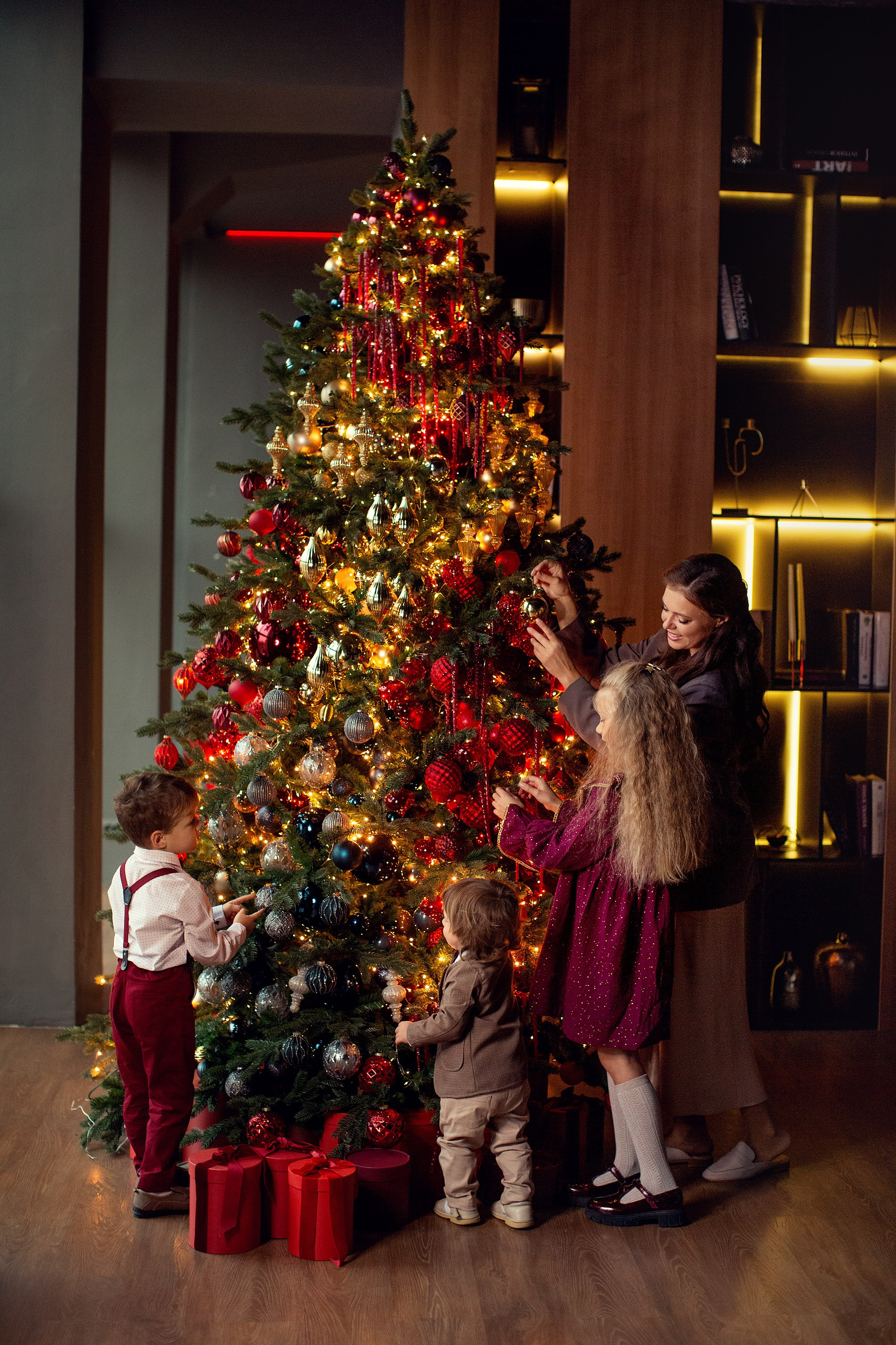 Еще одна красивая новогодняя история…. Tatyana Nadezhdina Family photographer