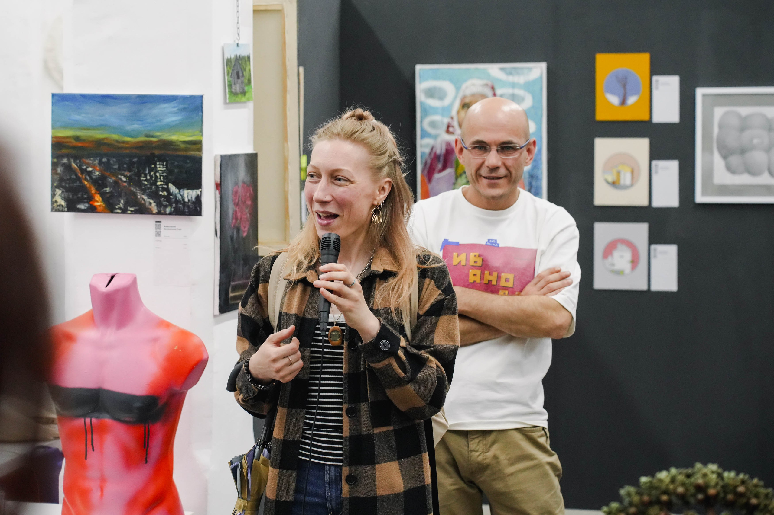 Открытие выставки «Наивное искусство». Спортивный и репортажный фотограф в Иваново Сергей Силкин