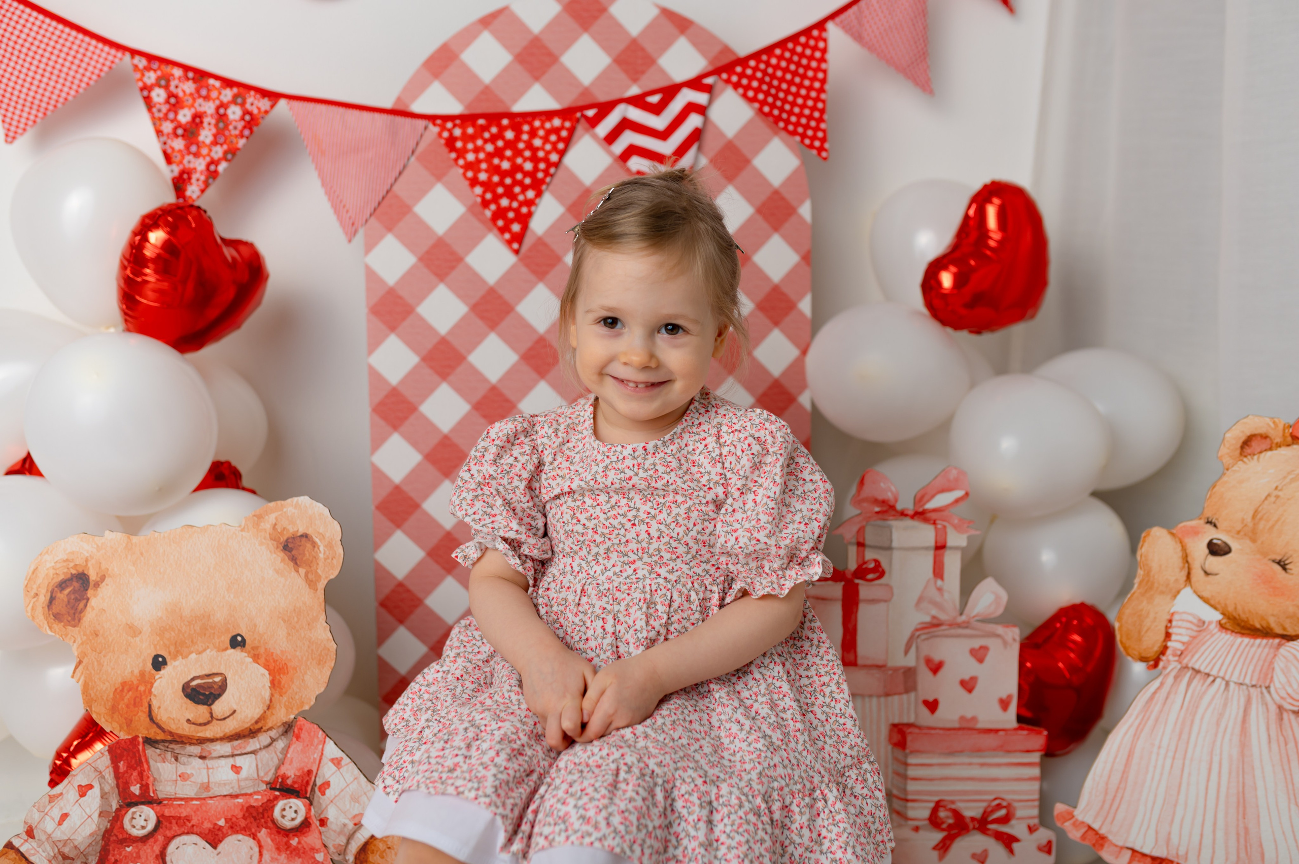 День святого Валентина 2026. Детский фотограф в городе Жуковский Алиса Коробанова