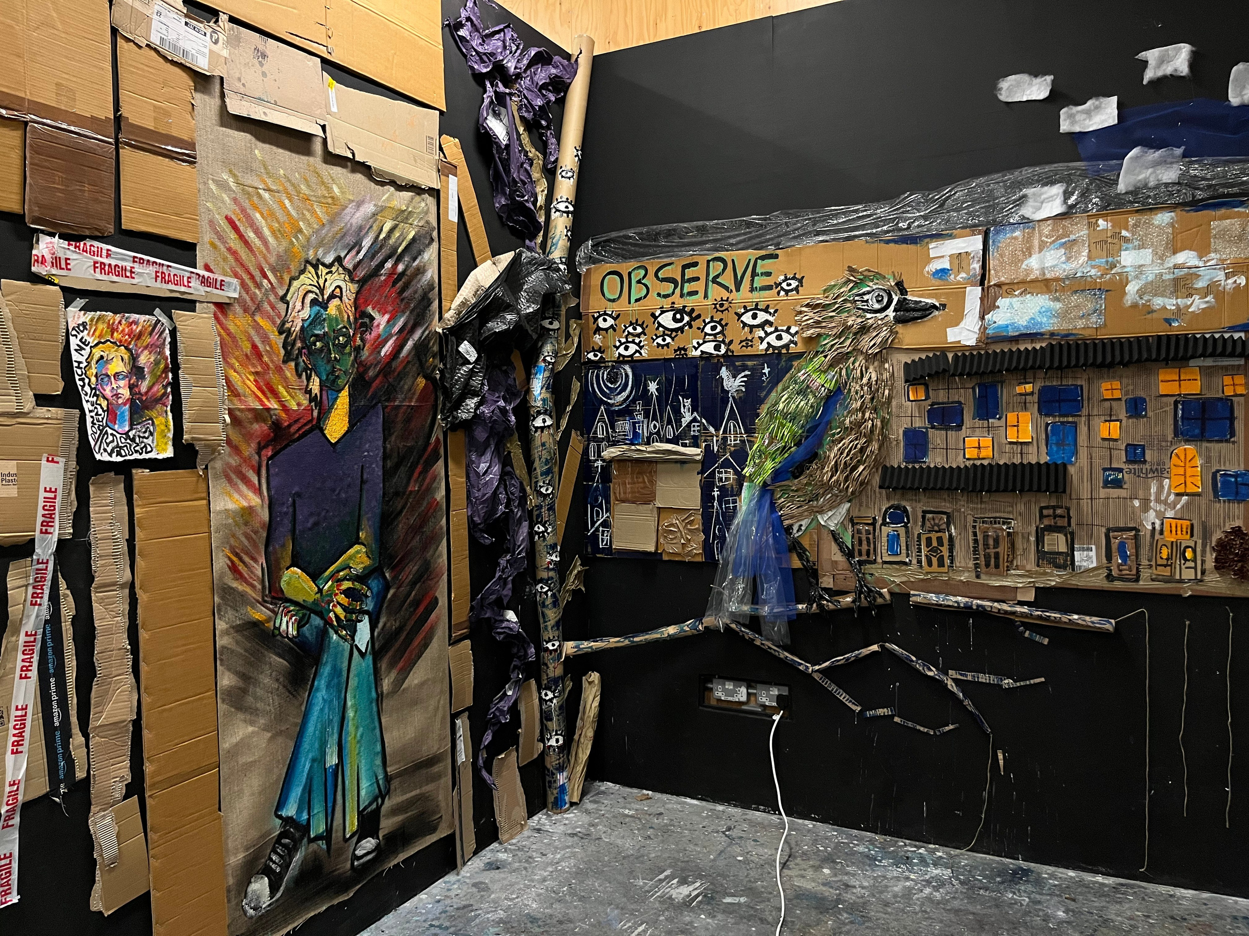 Групповая выставка в CSM, Лондон. Home