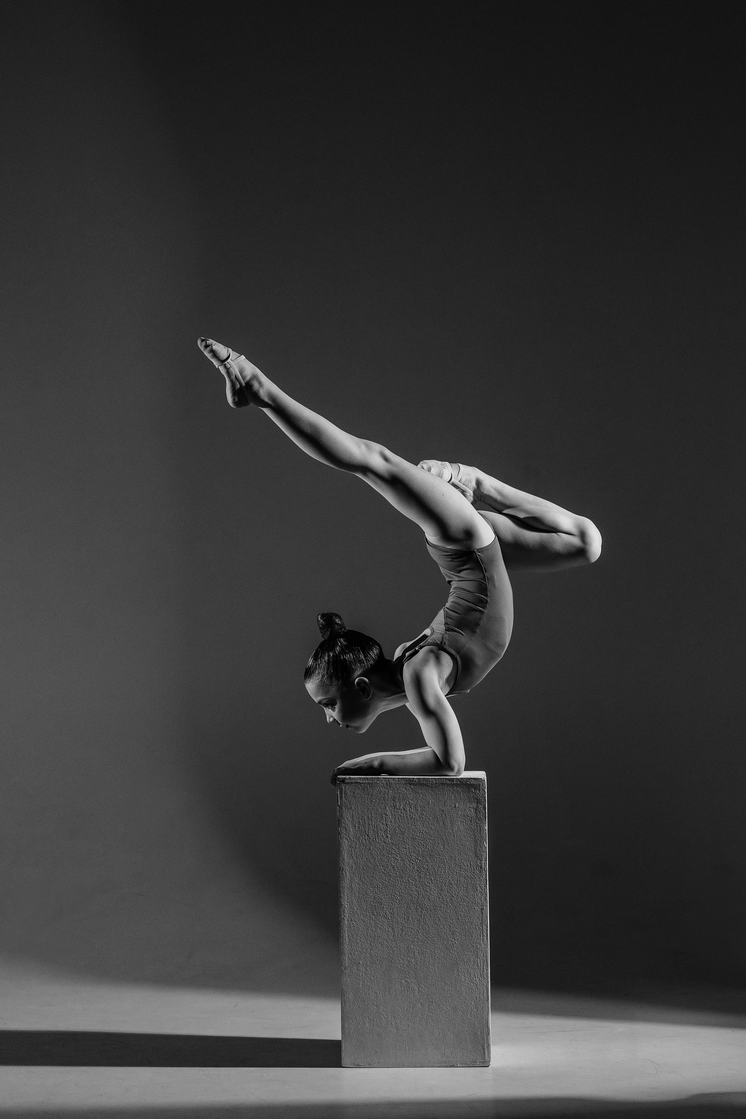 Спортивная фотоссесия гимнасток