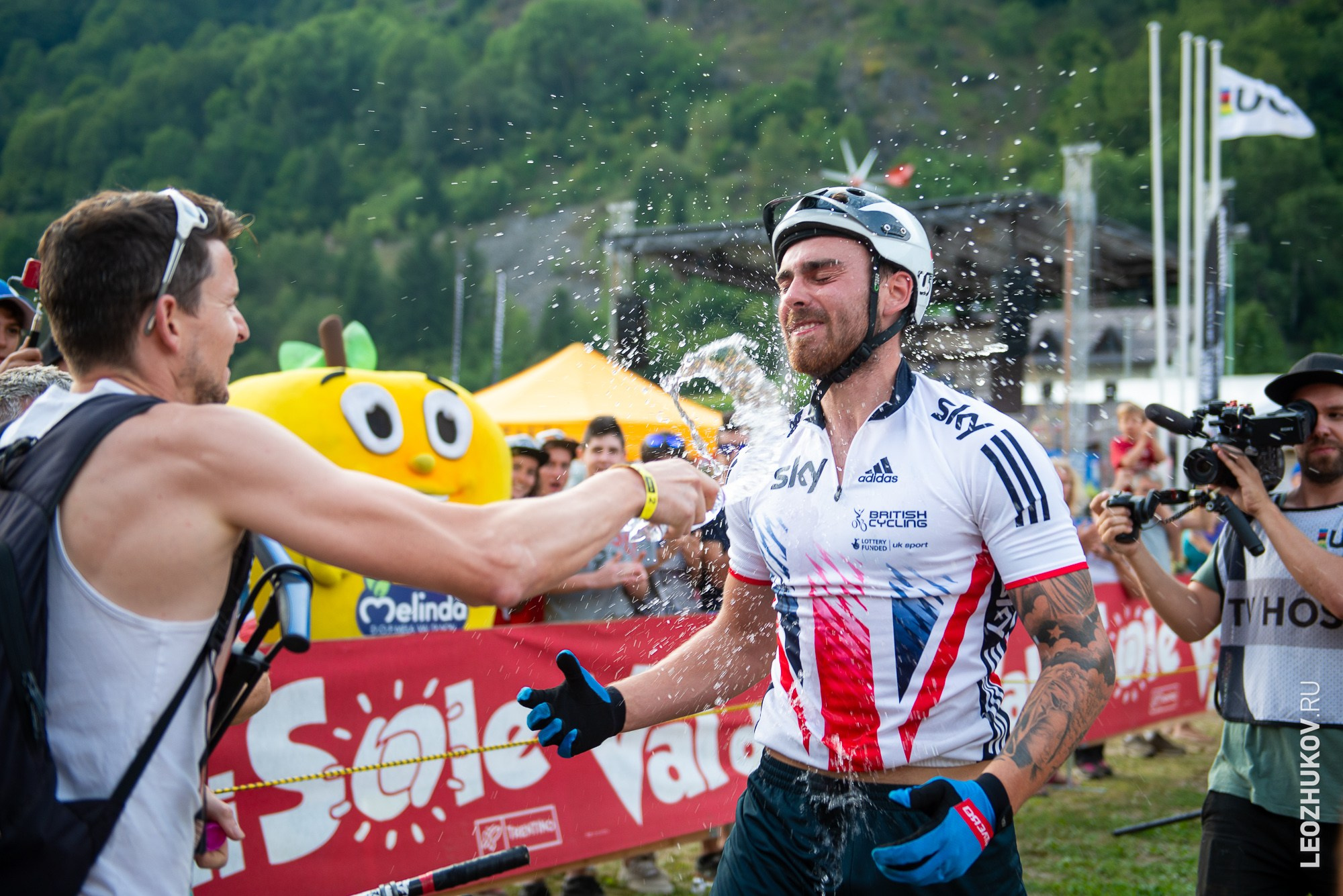 UCI Trials World Championships 2016 — finals. Sports photographer Leonid Zhukov