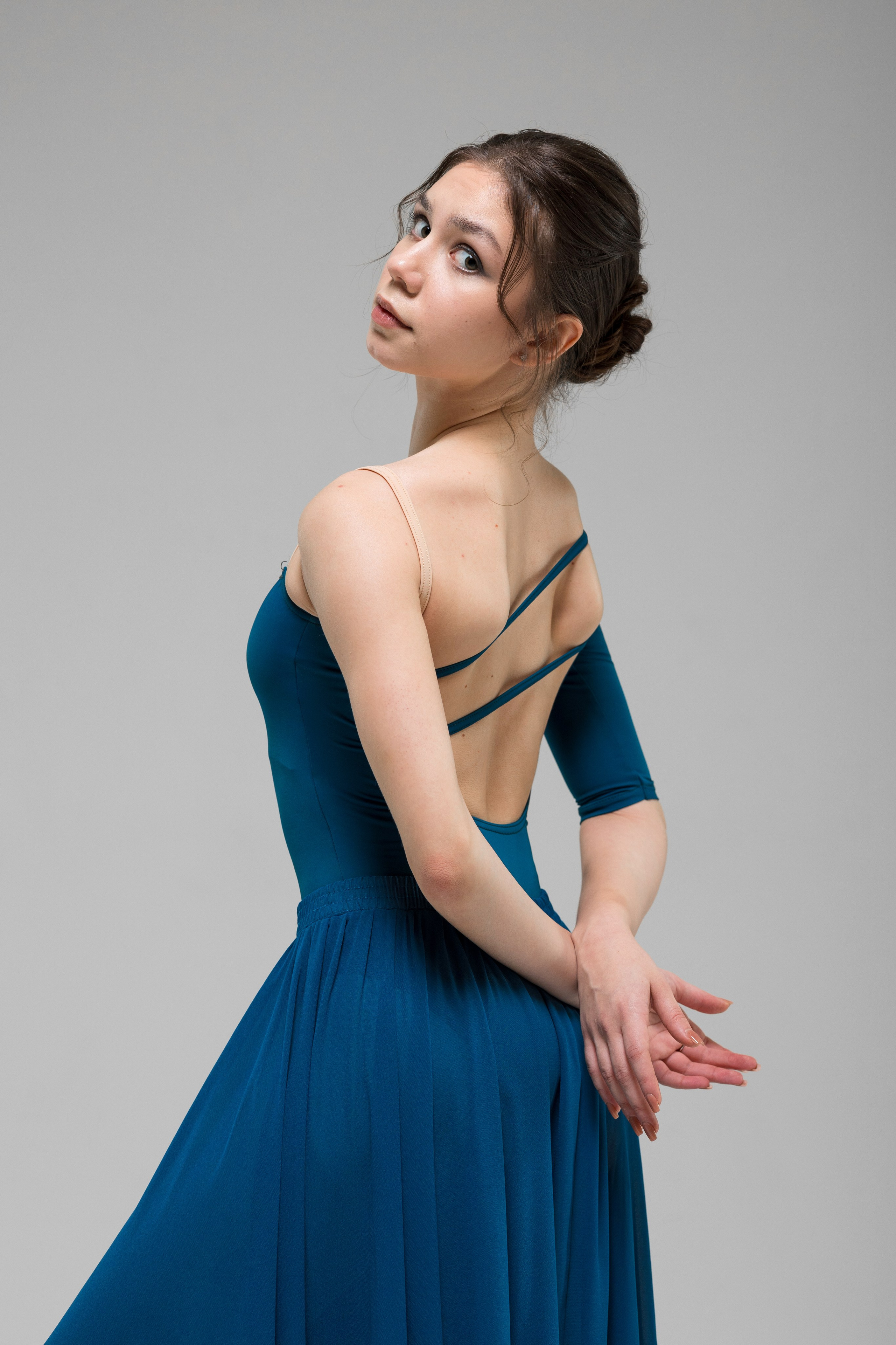 Купальник балетный «Один рукав» напрокат / Zidans. Балетный фотограф Алина Ханько — Душа Балета