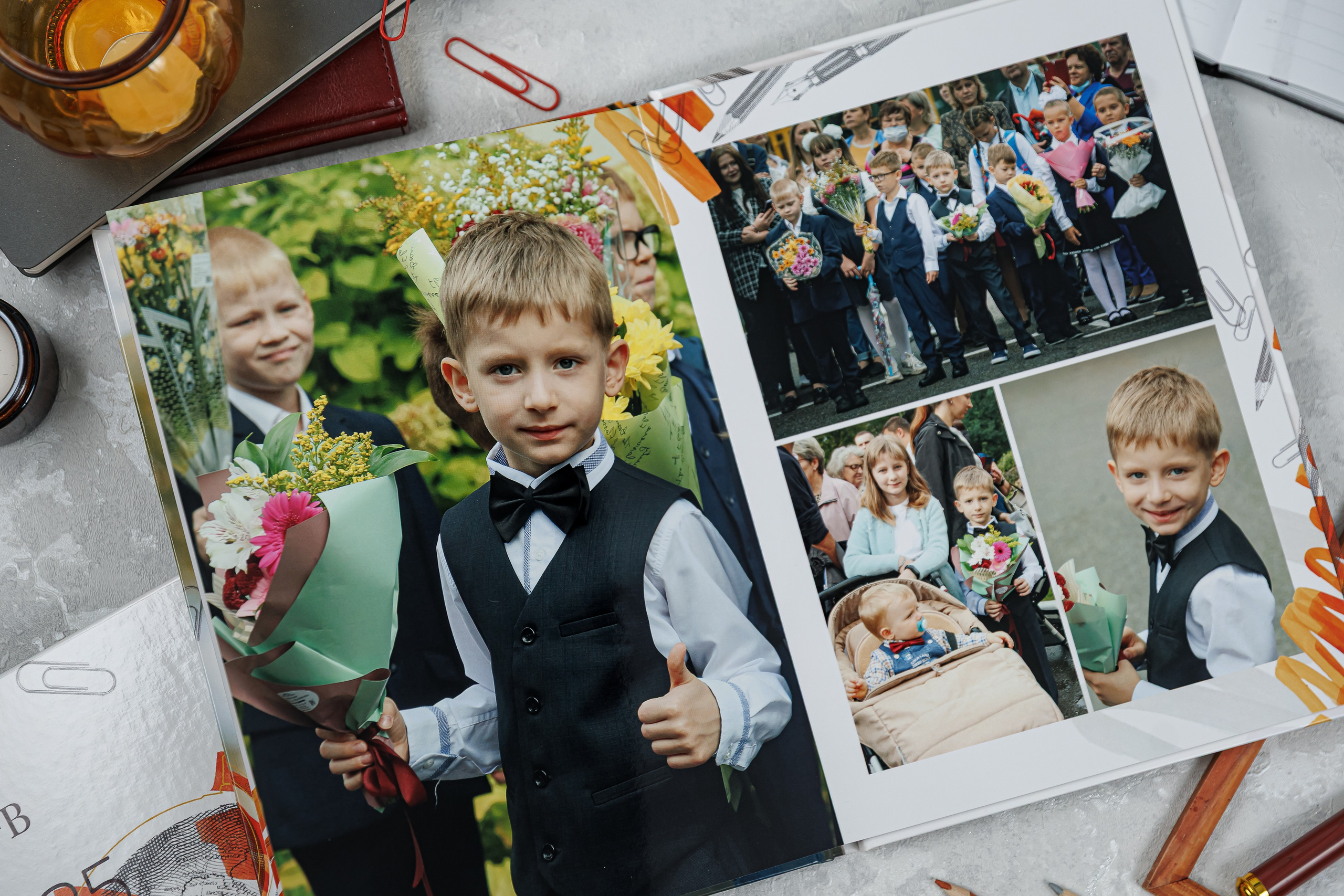 Выпускные альбомы 4 класс. Семейный и детский фотограф Комина Елена, Власиха, Одинцово