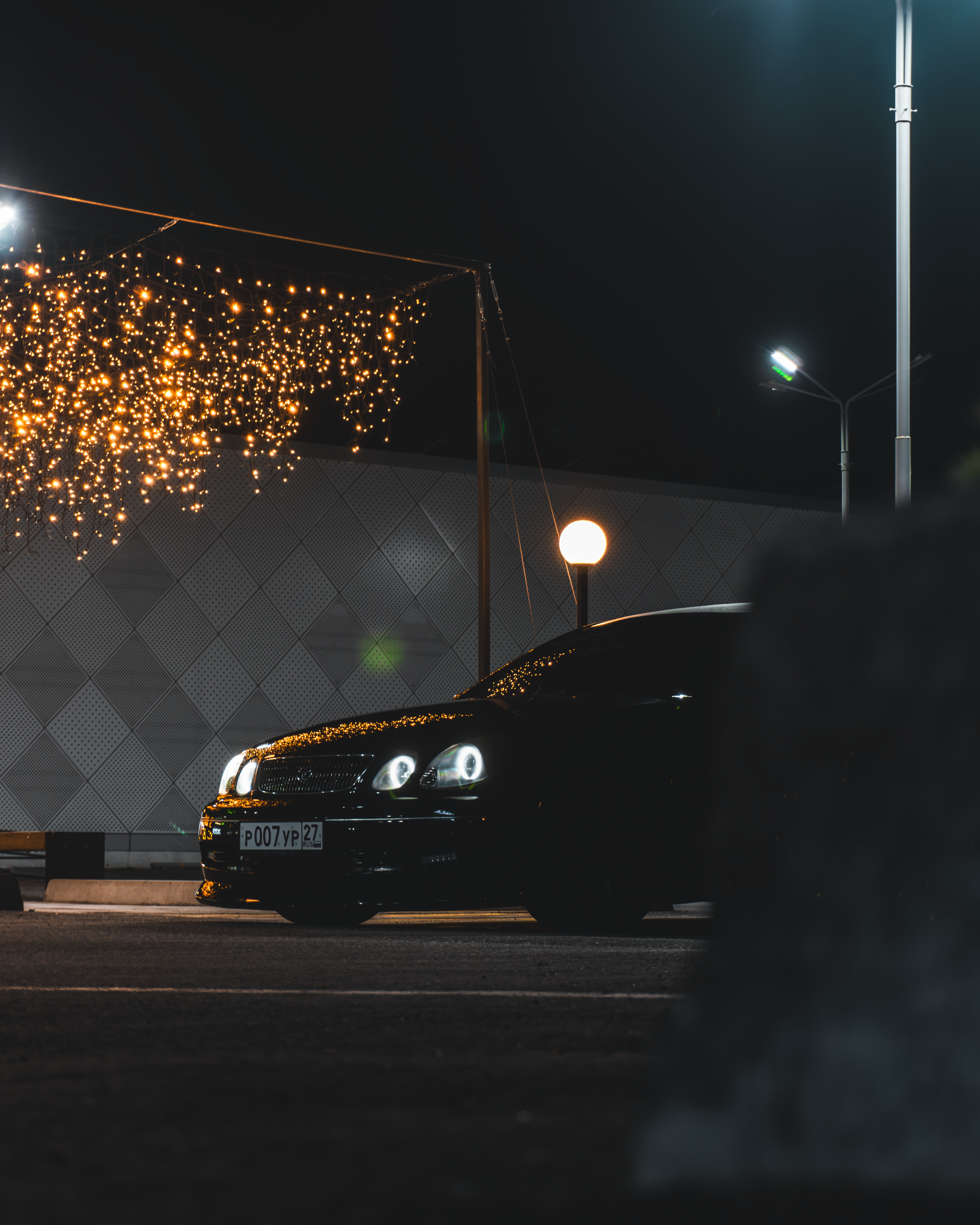 Toyota Aristo: в огнях Хабаровска