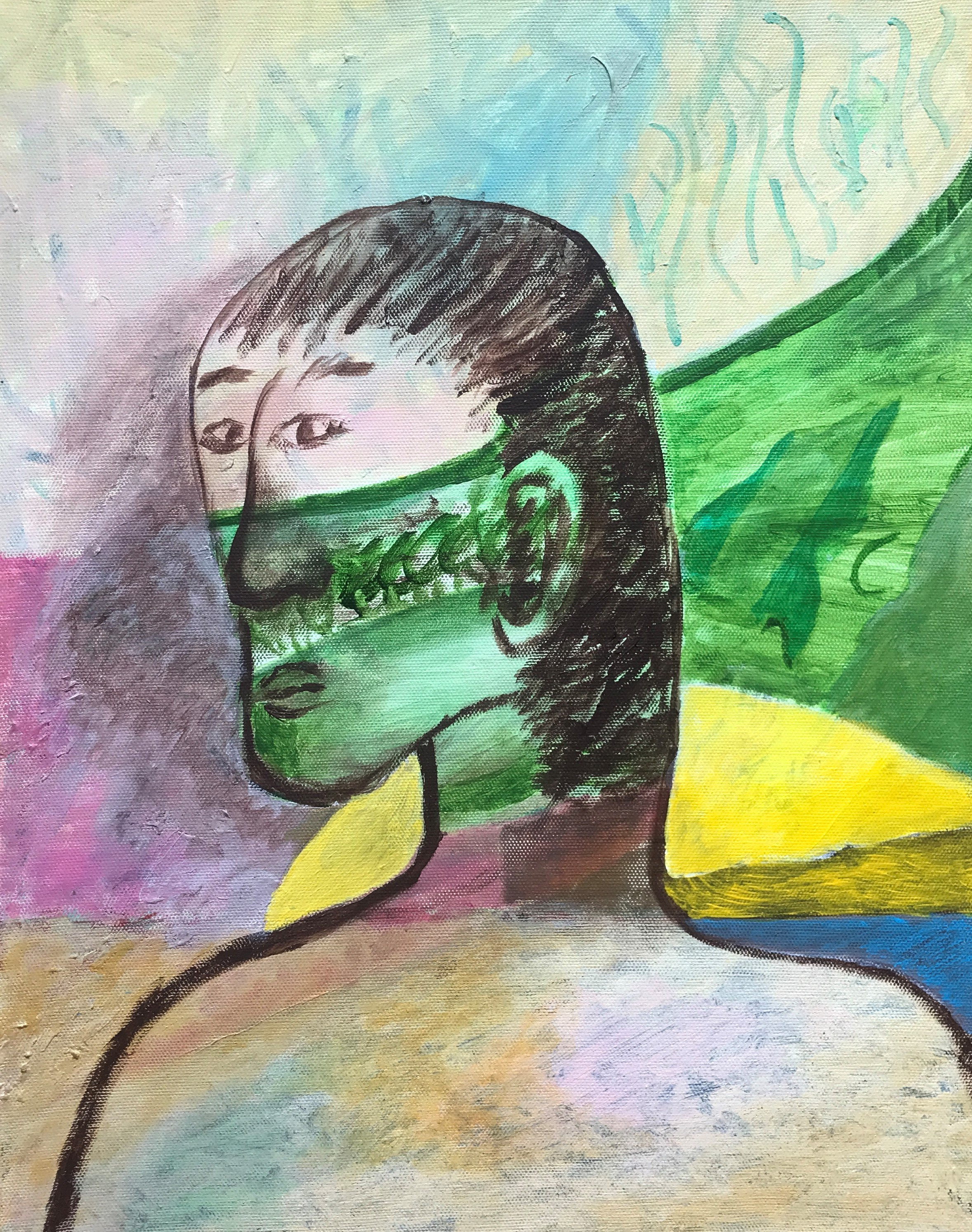 Не думай про…. Artist Oleg Semenovykh