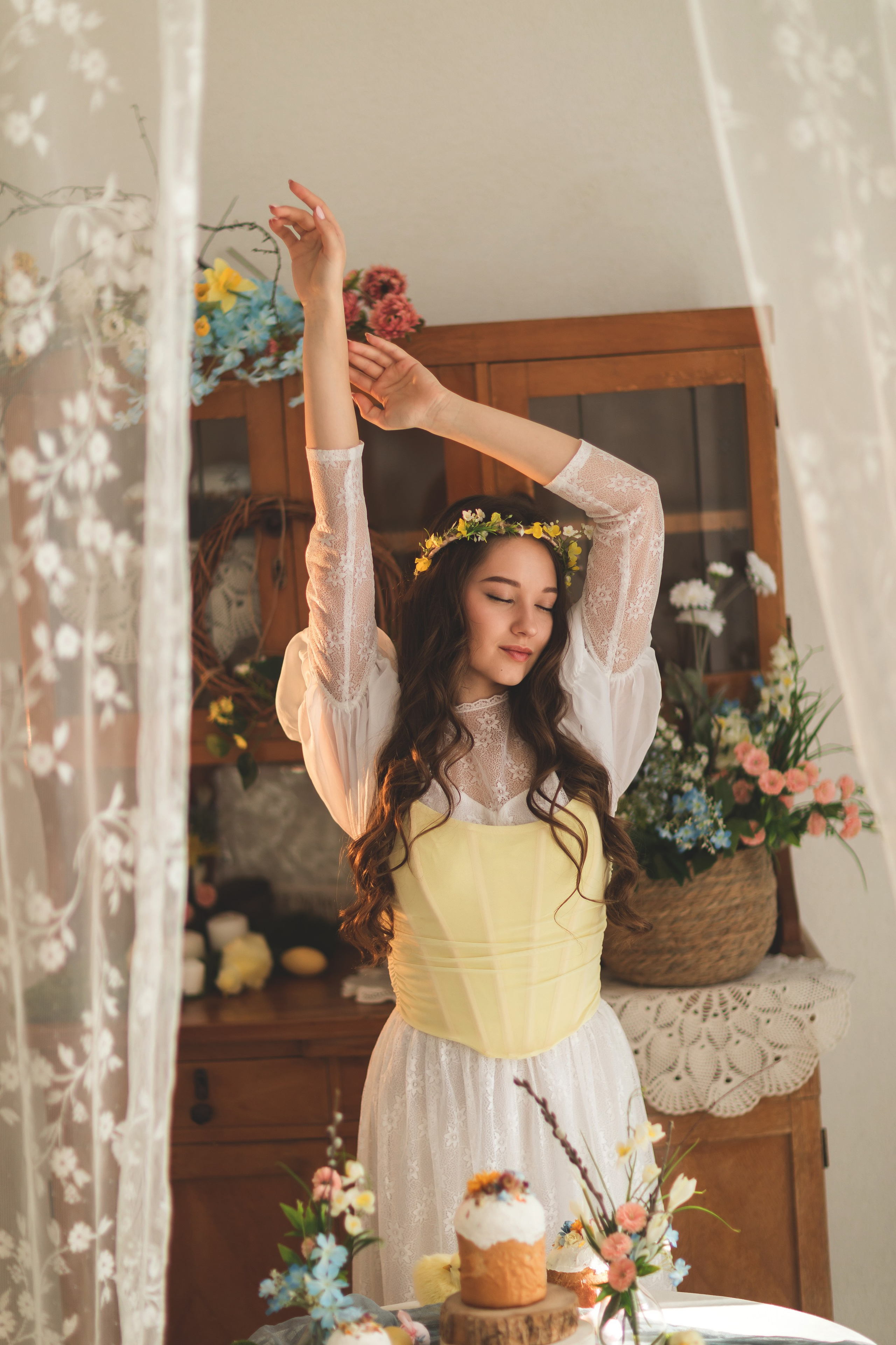 Весенняя фотосессия в Краснодаре для Ани. Семейный и детский фотограф Краснодар Валерия Власенко