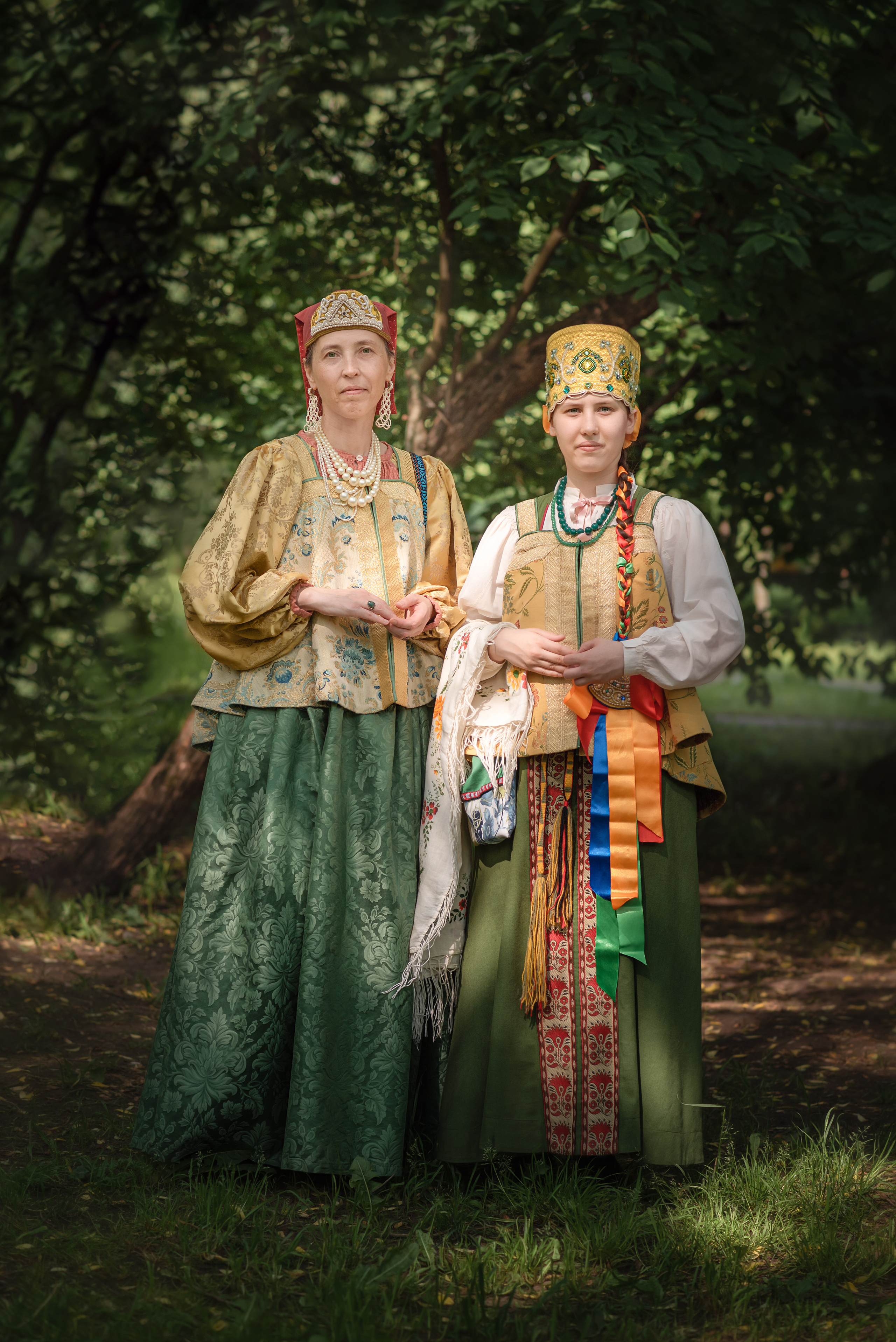 О красоте народного костюма. Фотохудожник Марина Жиделева