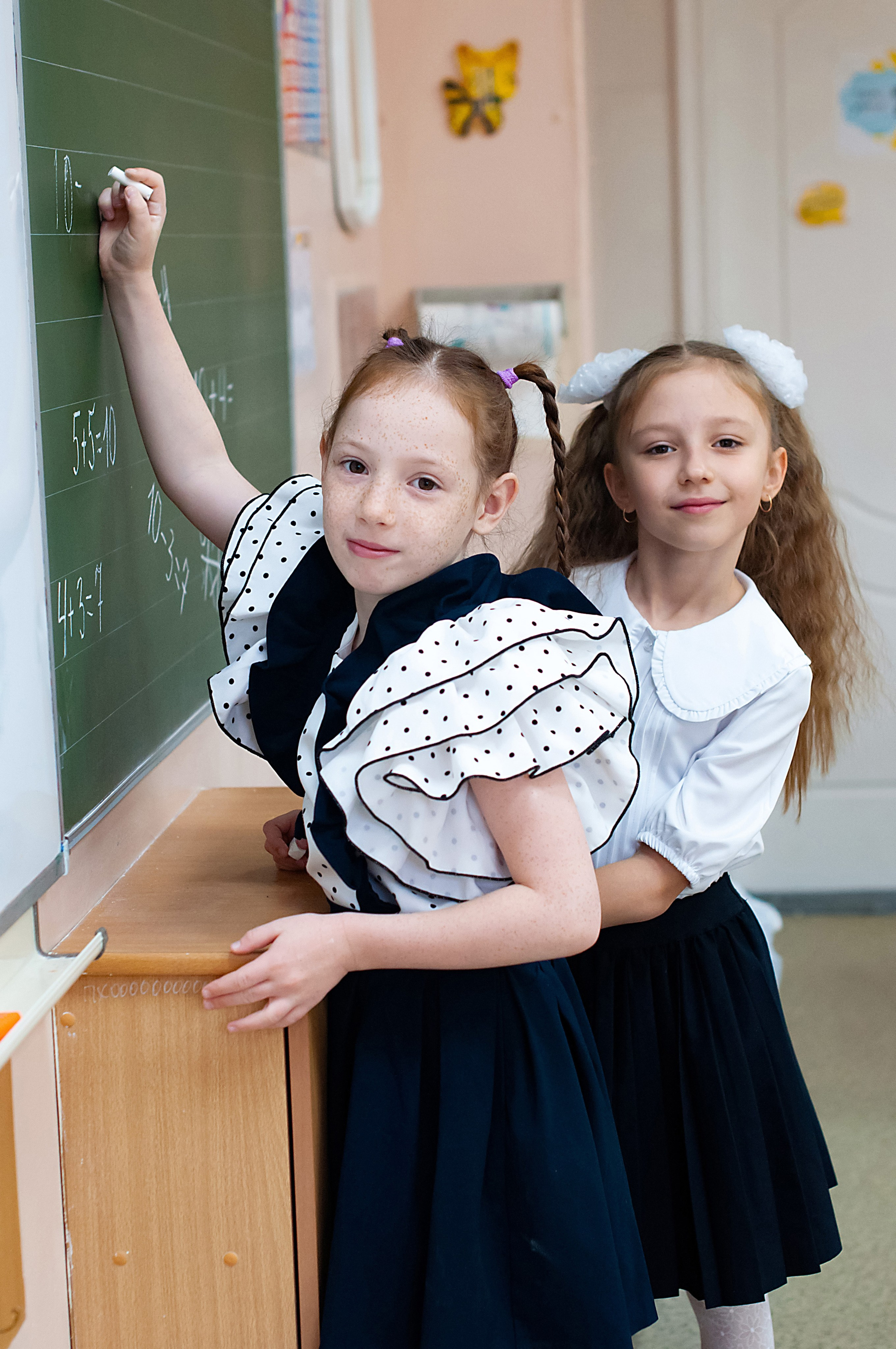 Фото школьников на виньетку. Фотограф в Хабаровске