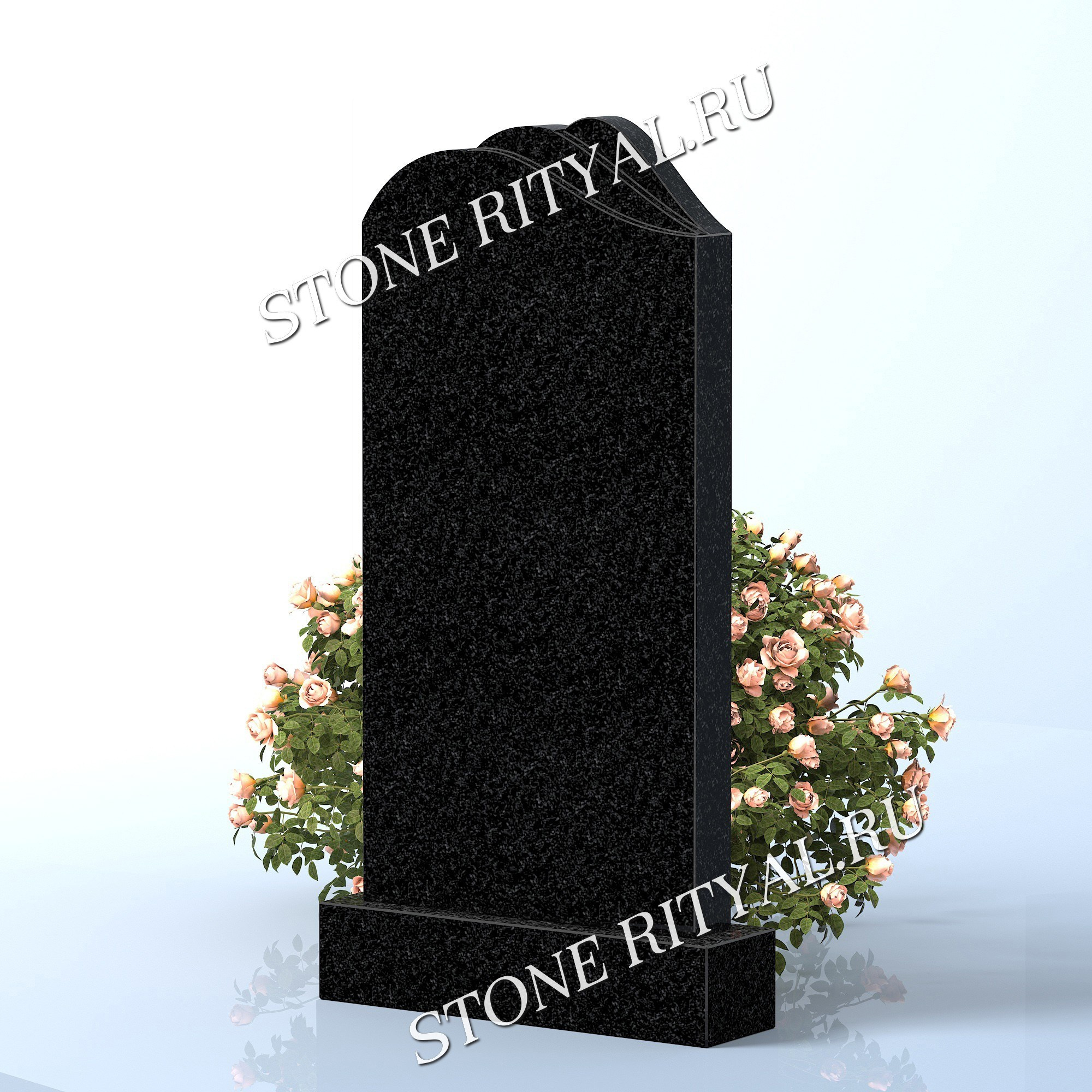 Вертикальные памятники прямые. Изготовление и установка памятников в Москве и МО