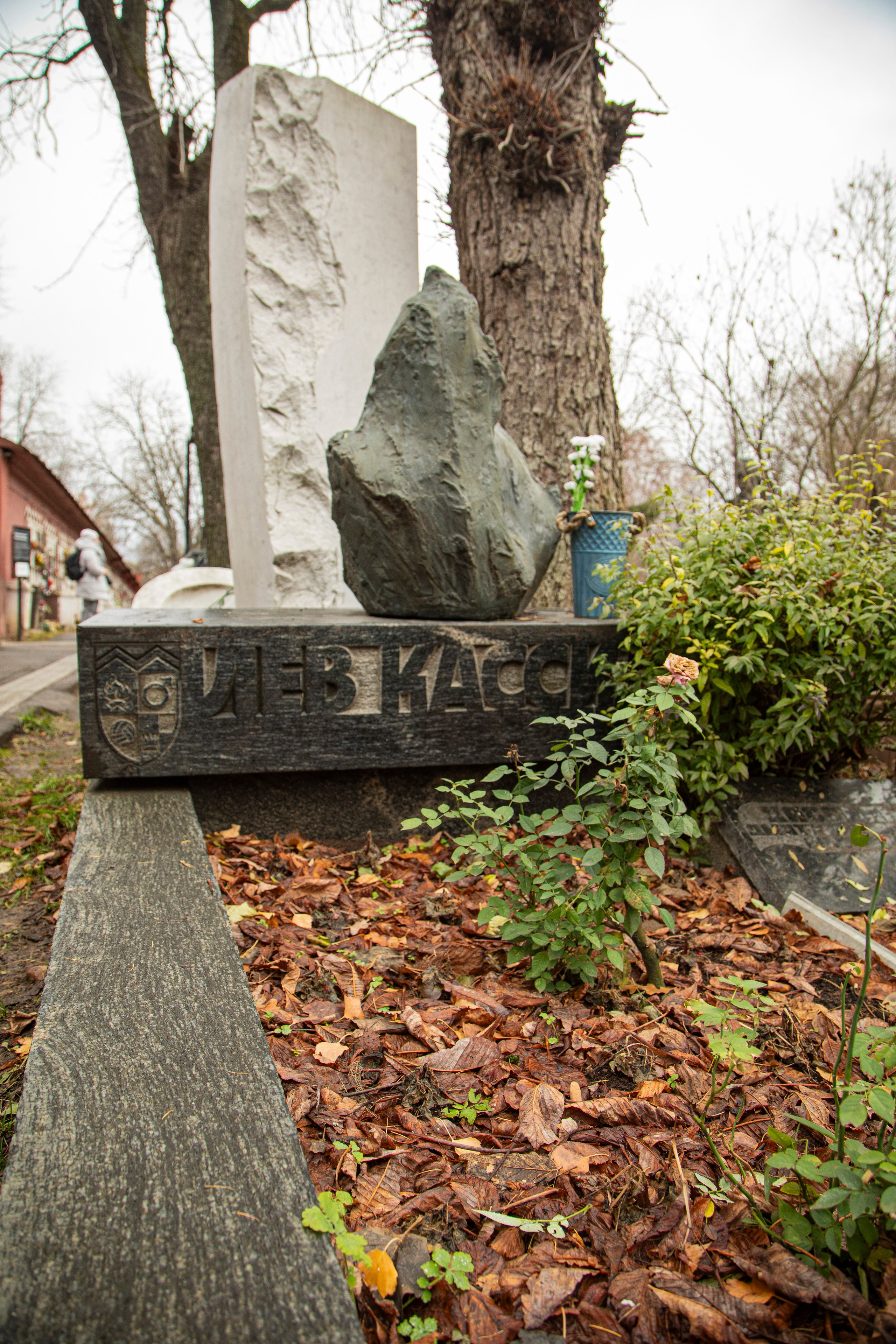 Осенняя прогулка по Новодевичьему кладбищу. Фотограф Сергей Ловкий