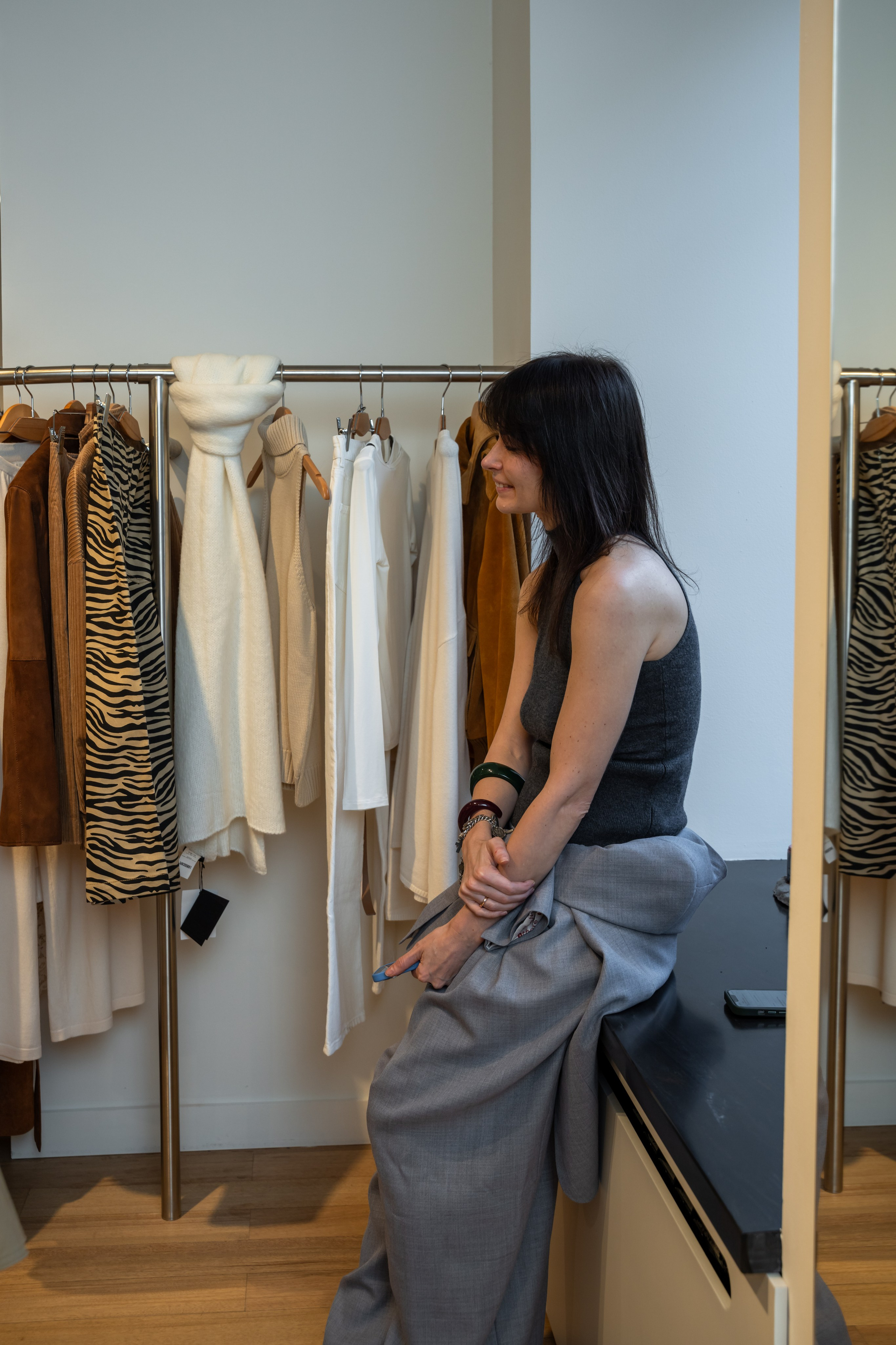 МК стилиста бутик SUBBOTA. Портретный фотограф в Санкт-Петербурге Дмитриева Наталия