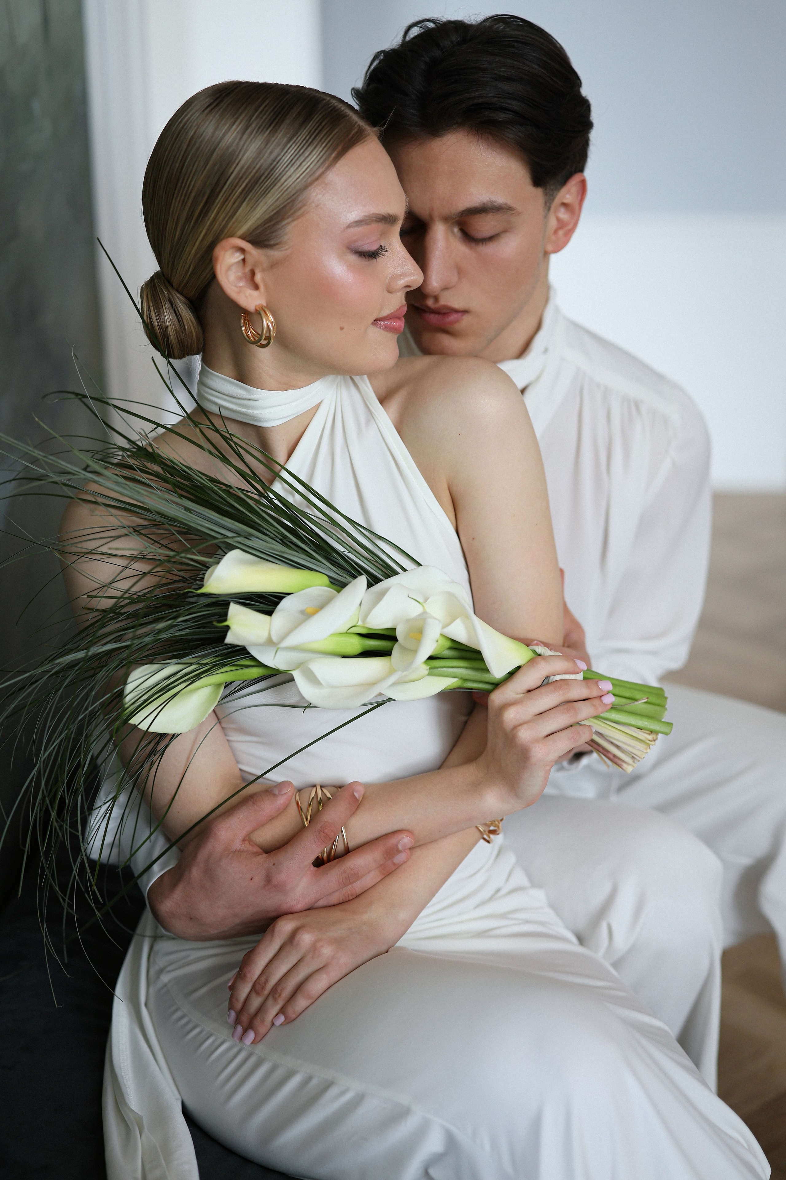 Свадебная фотосессия в студии. Свадебный и семейный фотограф в Абхазии Жанна Соснина