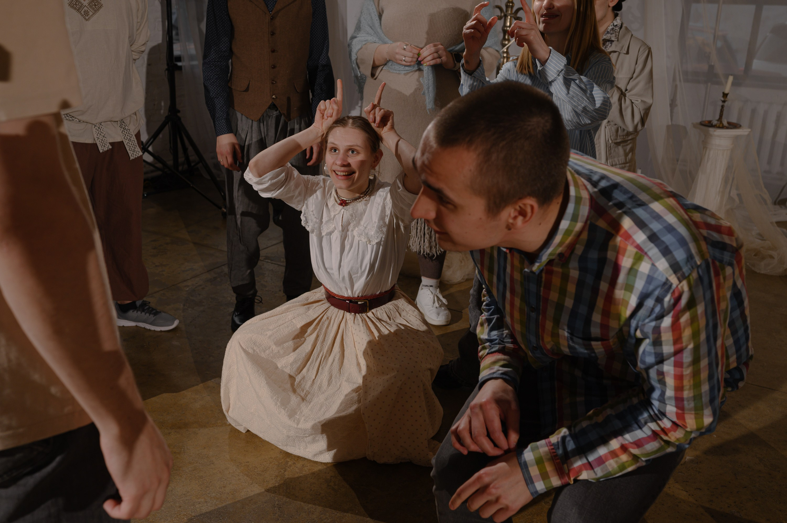 Юбилей в стиле русских народных. Семейный, свадебный и репортажный фотограф в Москве Анастасия Светлова