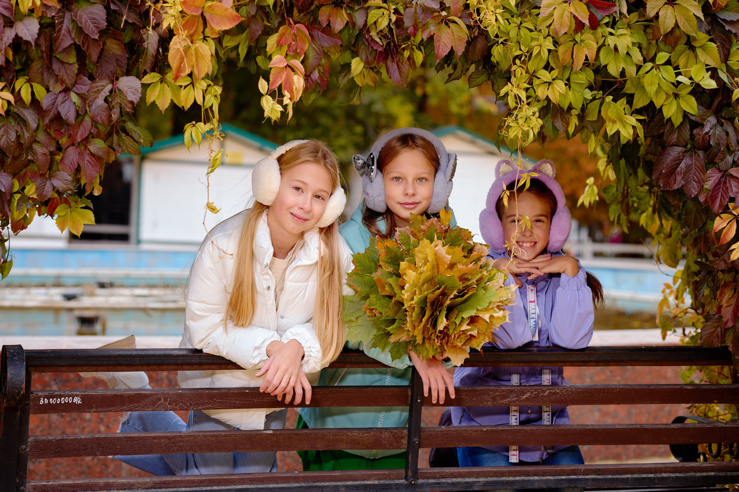 Сьемка для Выпускного Альбома В Парке. Фотограф Выпускные альбомы Таганрог Сергей Коробченко