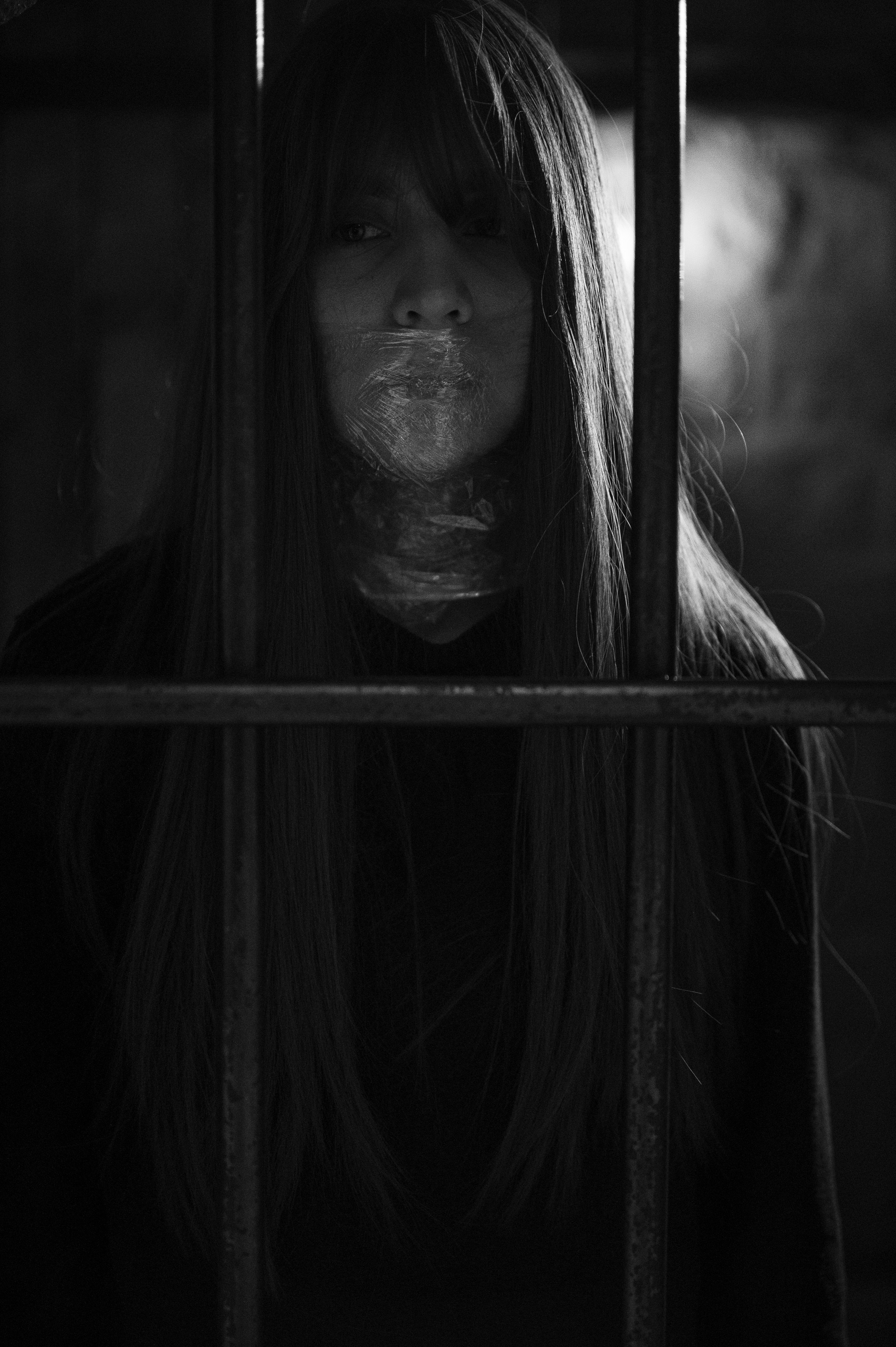 Self-imposed mental prison (Maria). Photographer in Moscow Anna Chistiakova