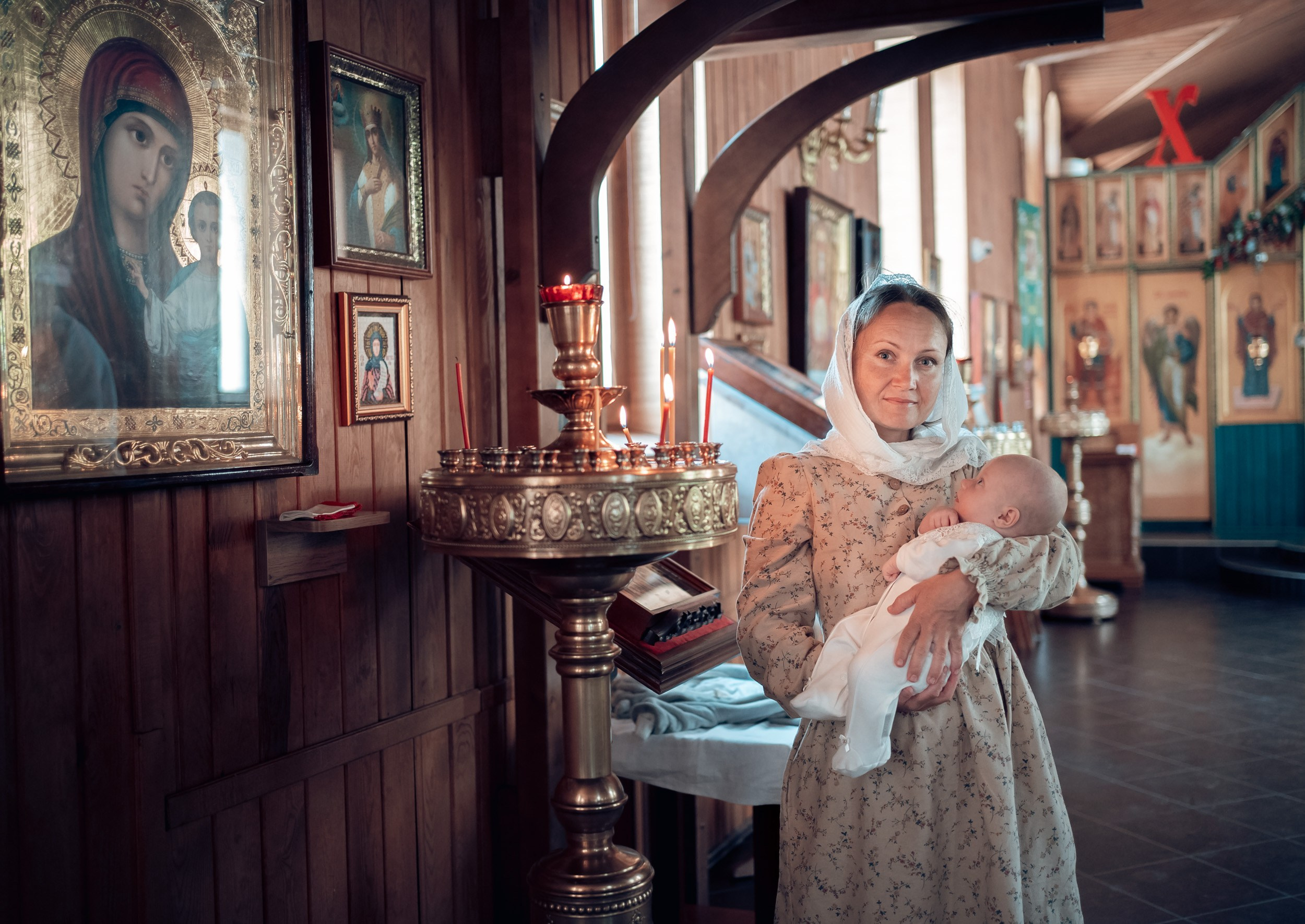 Крещение в храме Блж.Ксении Петербургской Севастополь. Церковный фотограф Севастополь