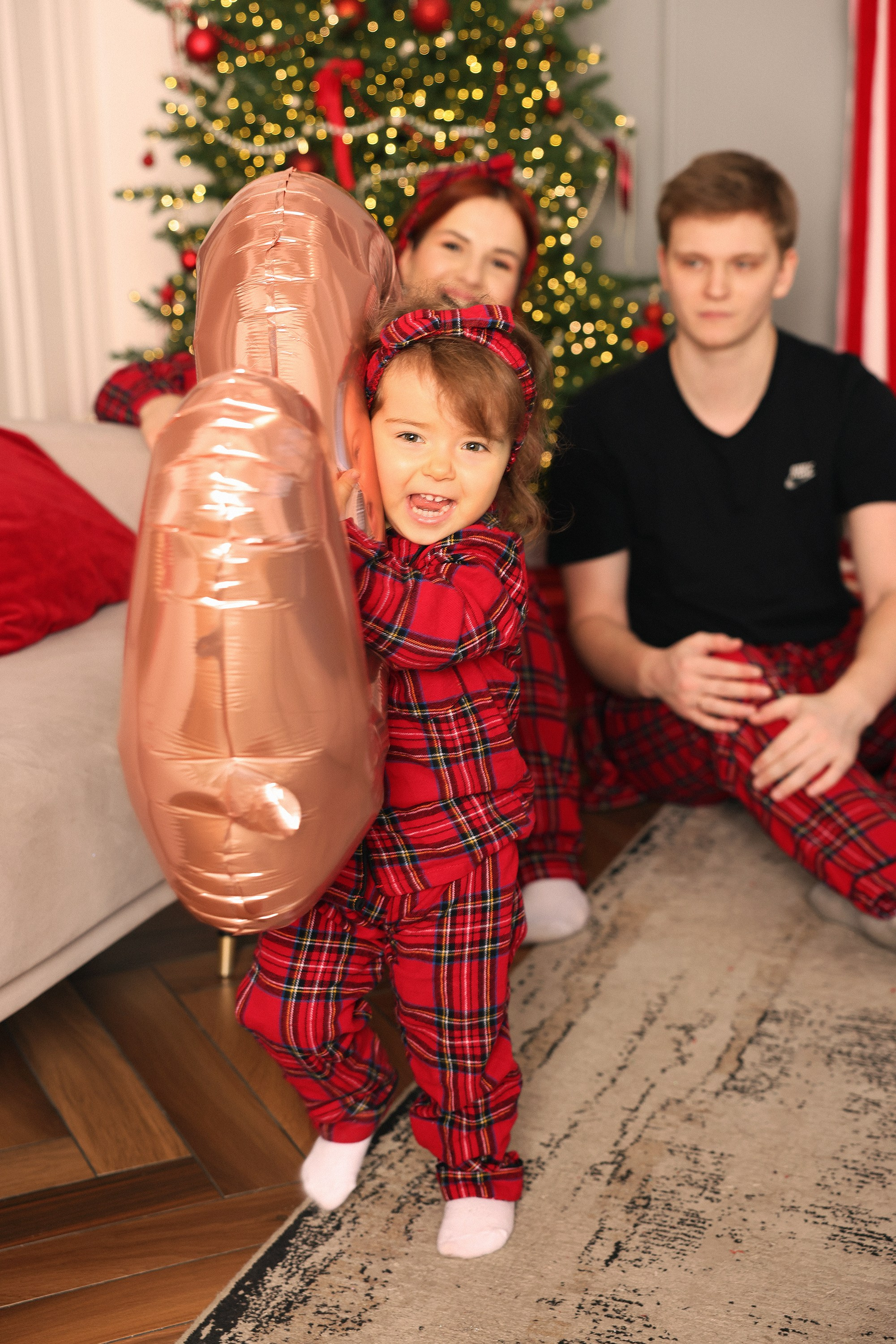 Второй день рождения и новогодняя сказка в студии. Фотограф в Санкт-Петербурге Анастасия Сачкова