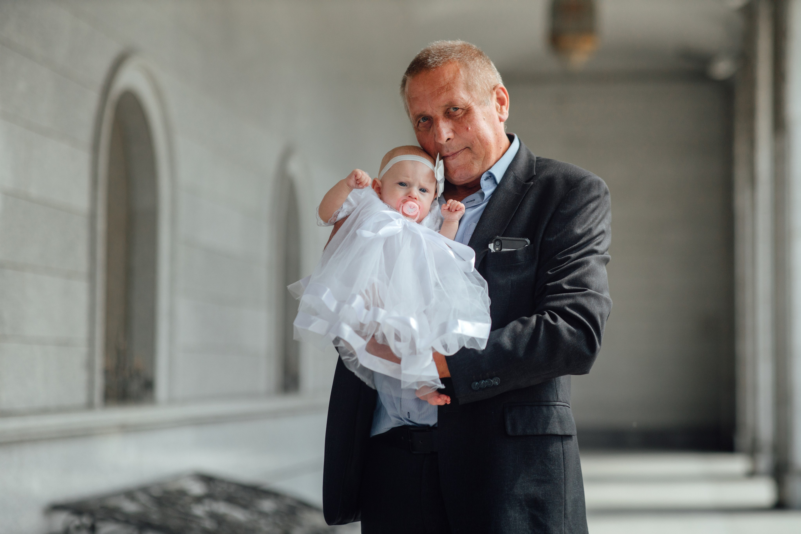 Таинство крещения Ассоль, храм Святой Троицы