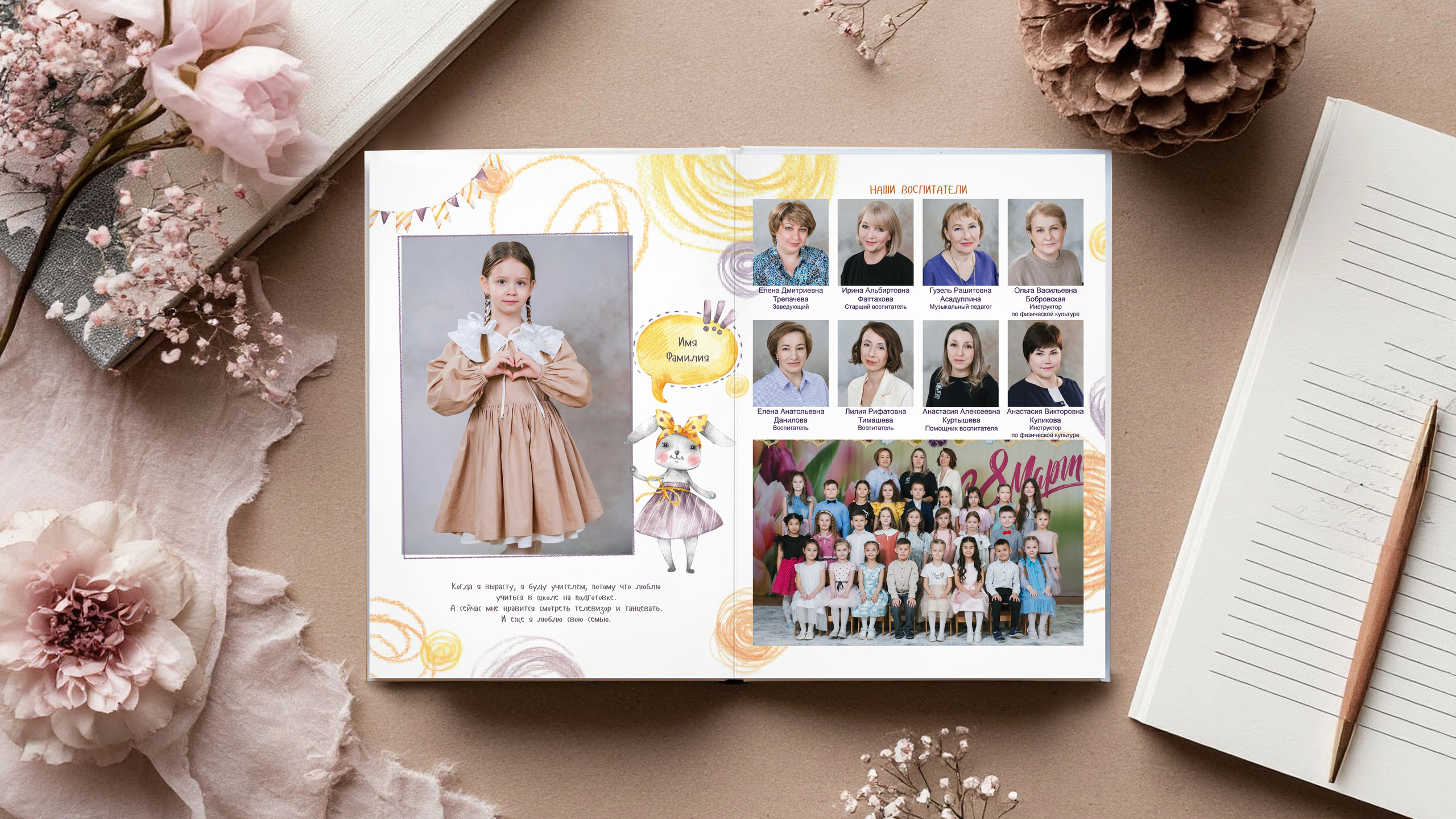 Детский сад. Выпускные альбомы в Уфе и Республике Башкортостан