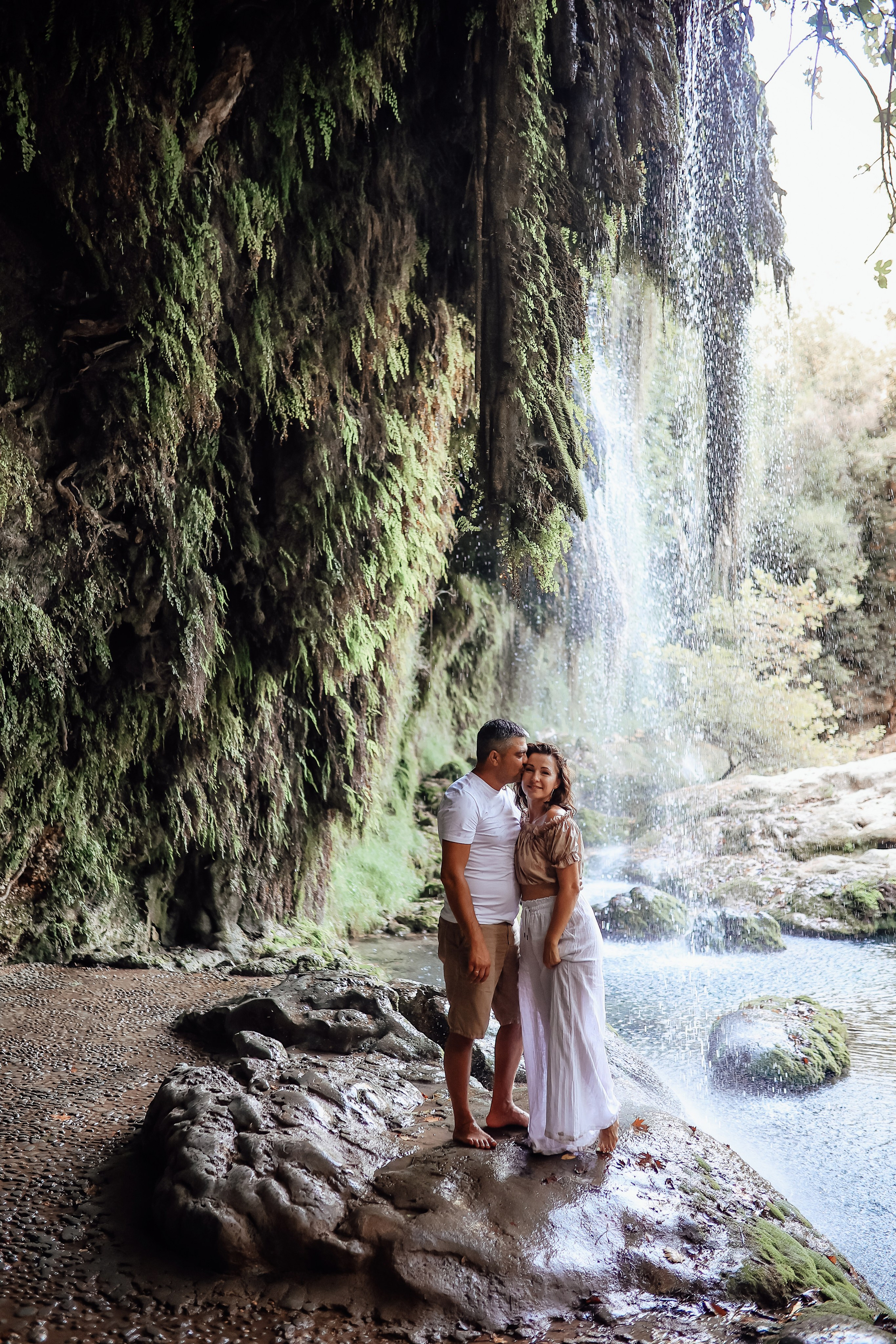 Photoshooting at Kurshunlu waterfall