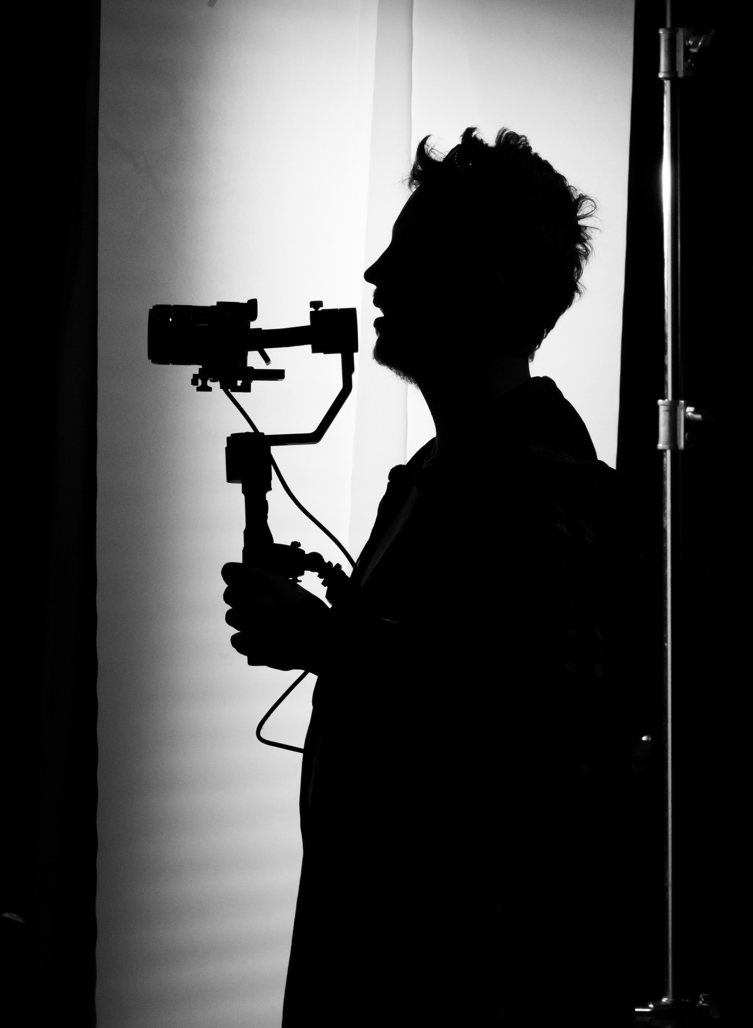 Бэкстейдж. Фотограф и оператор Илья Гунбин