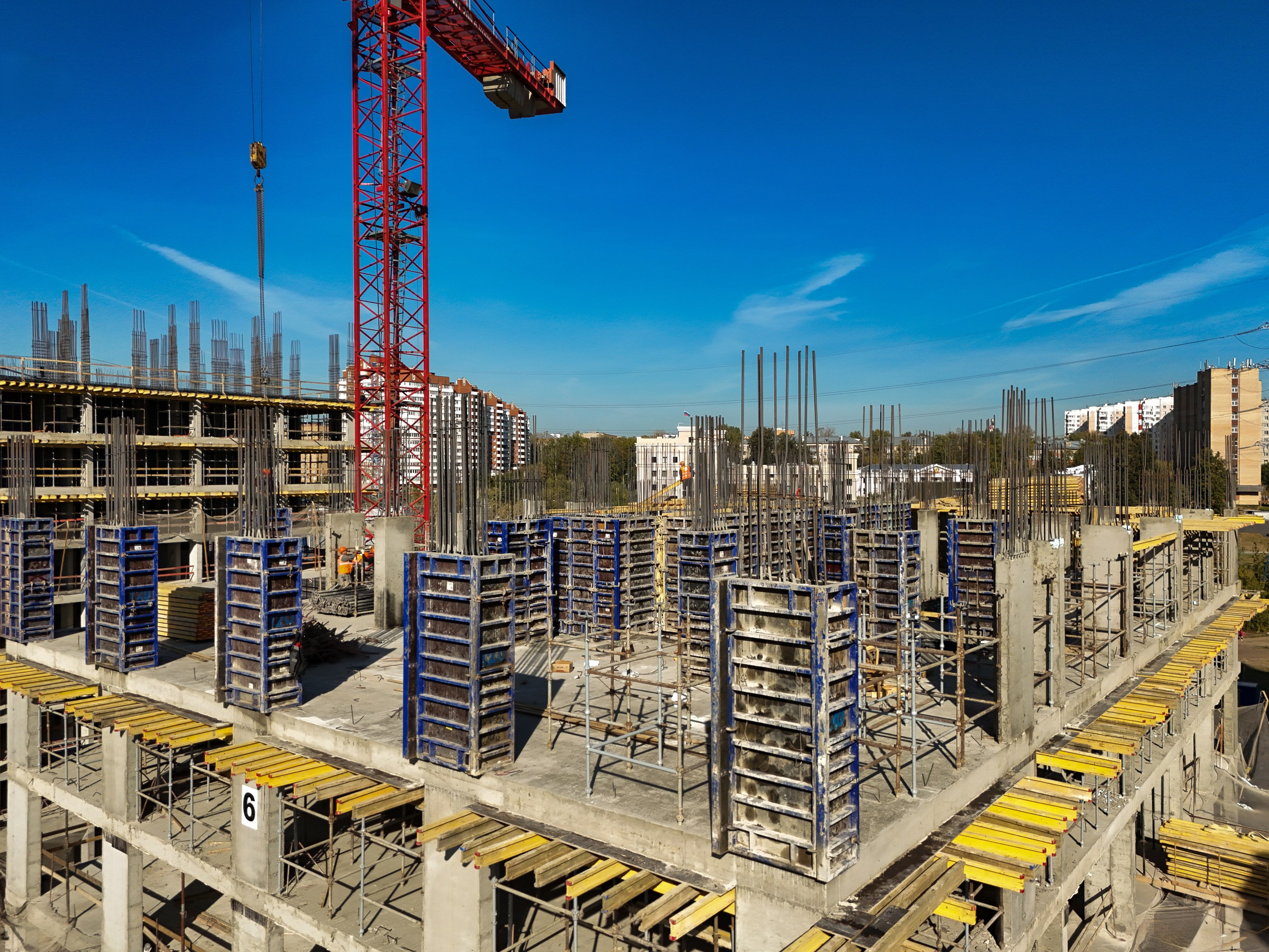 Архитектура и недвижимость. Ход строительства. Съемка с дрона. Профессиональное решение для частных лиц и бизнеса