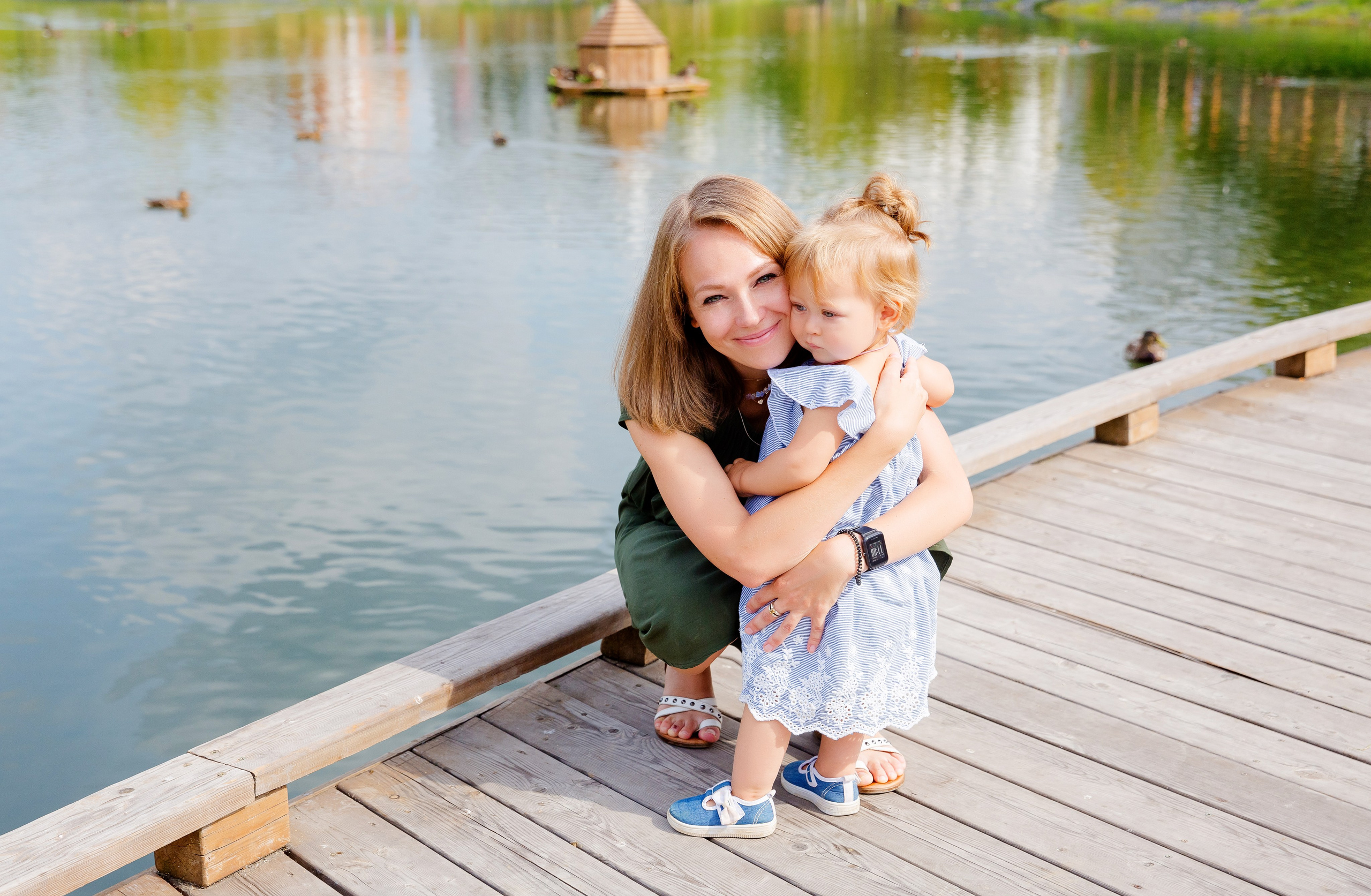 Семейная фотосессия в парке с детьми
