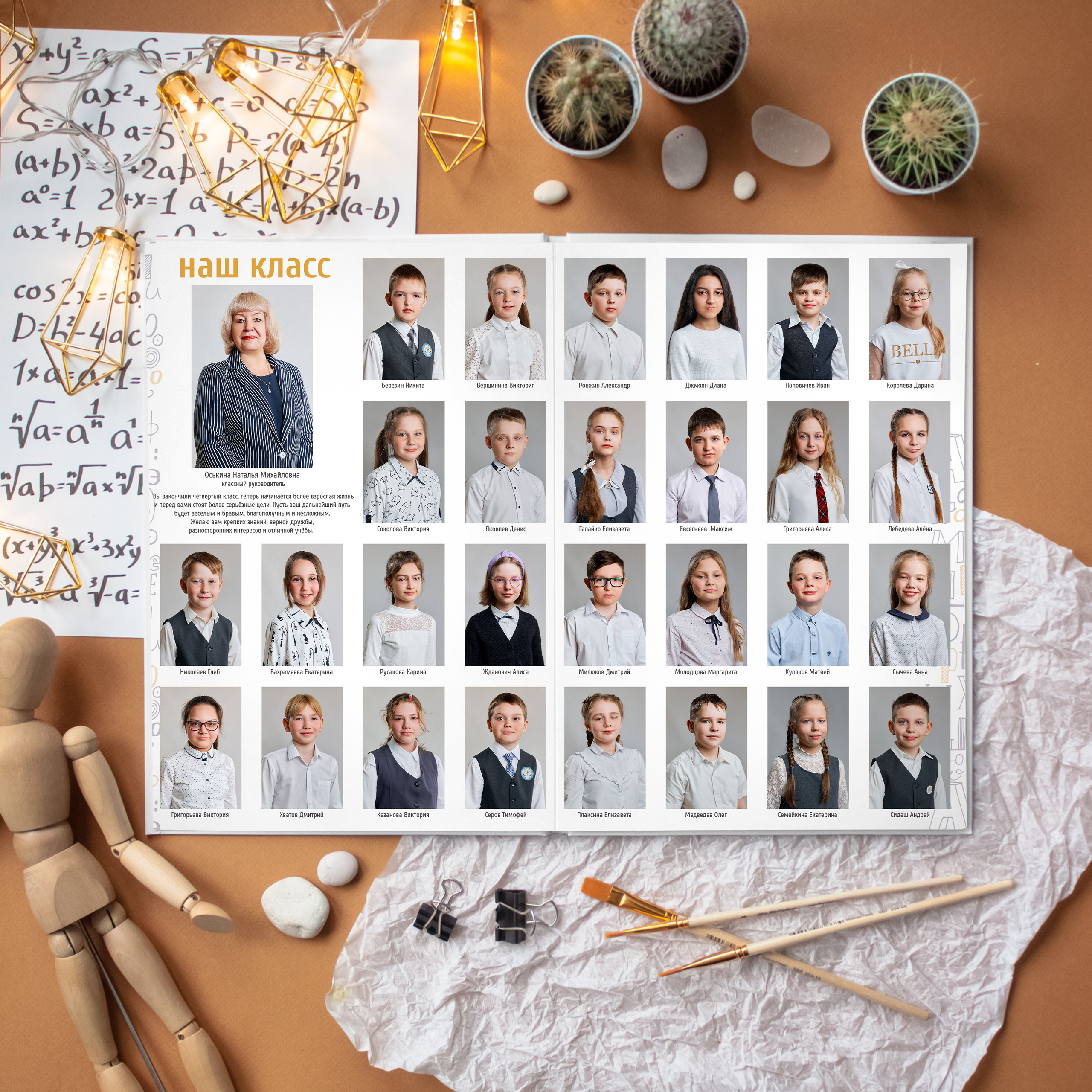 Четвертый класс. Выпускные альбомы в Рыбинске и Ярославле