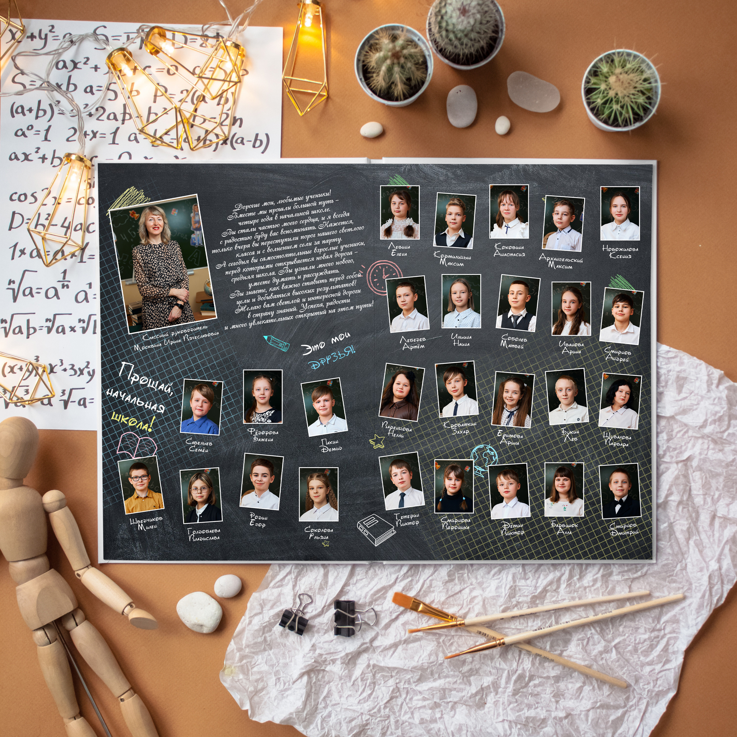 Четвертый класс. Выпускные альбомы в Рыбинске и Ярославле