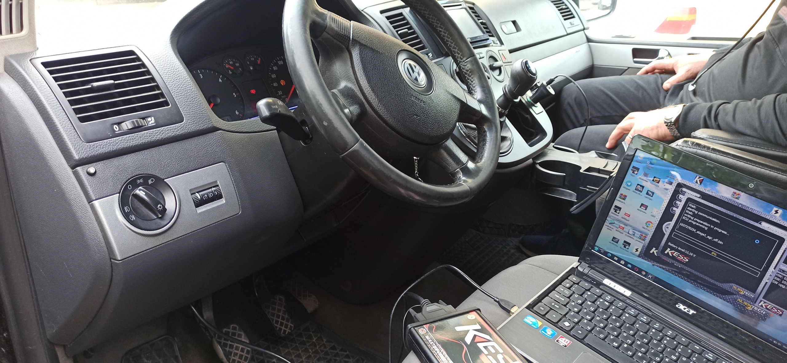 Чип тюнинг Volkswagen T5 1.9 TD. Чип-тюнинг Пенза в Пензе