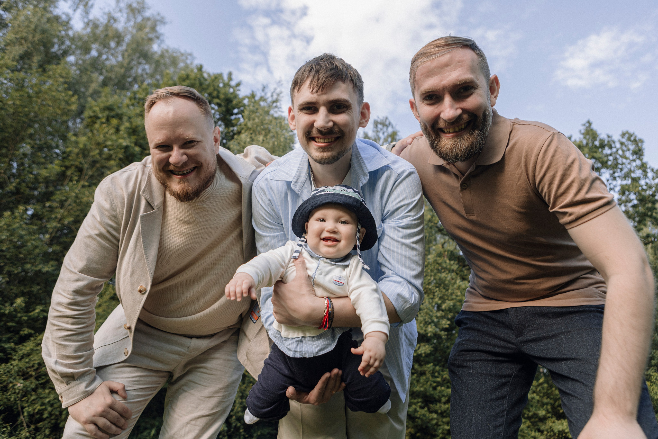 Фотосессия в стиле пикник: родители и дети, уютный вечер в Москве