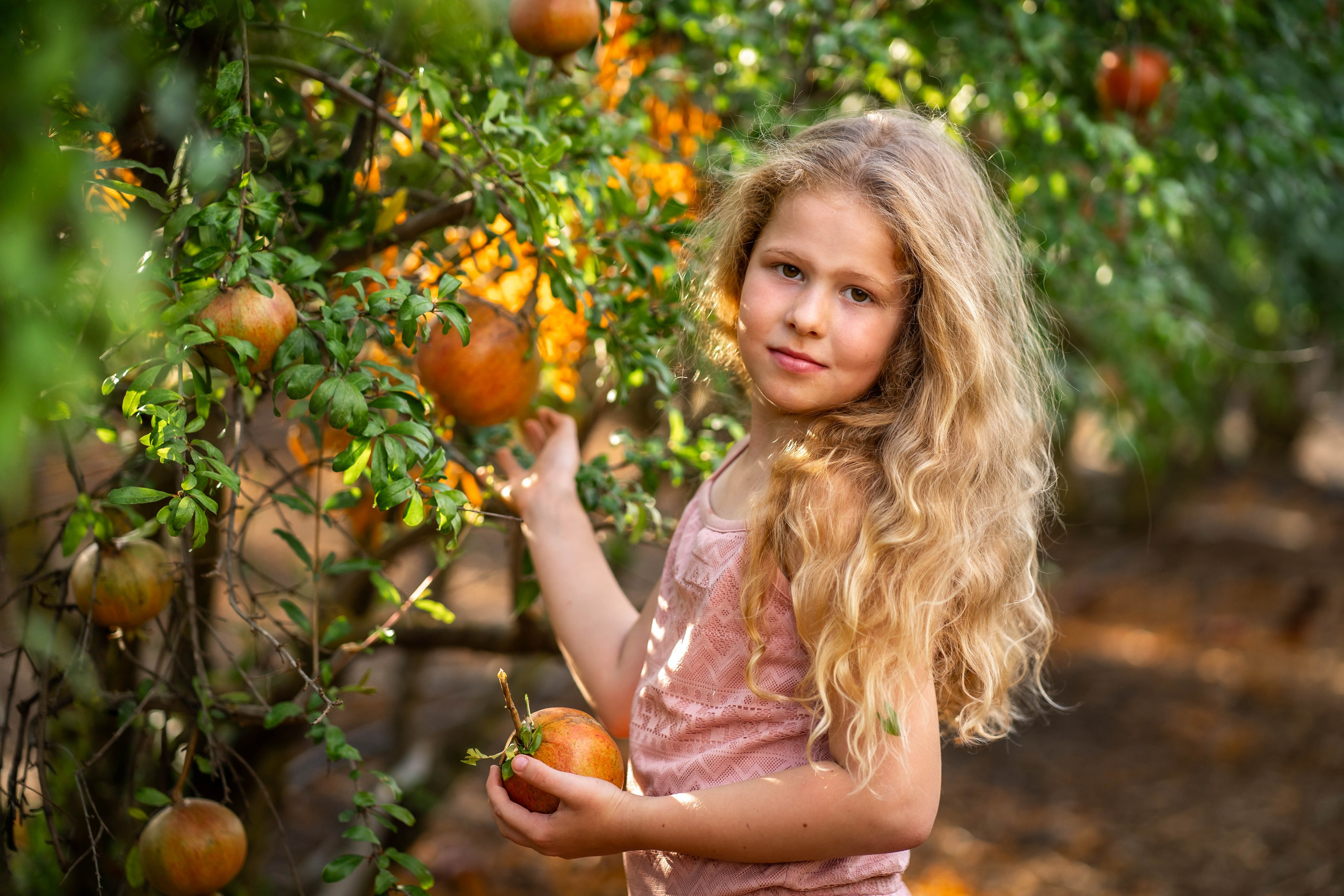 Гранатовый сад. Семейный и детский фотограф в Израиле и Москве Дорошок Надя