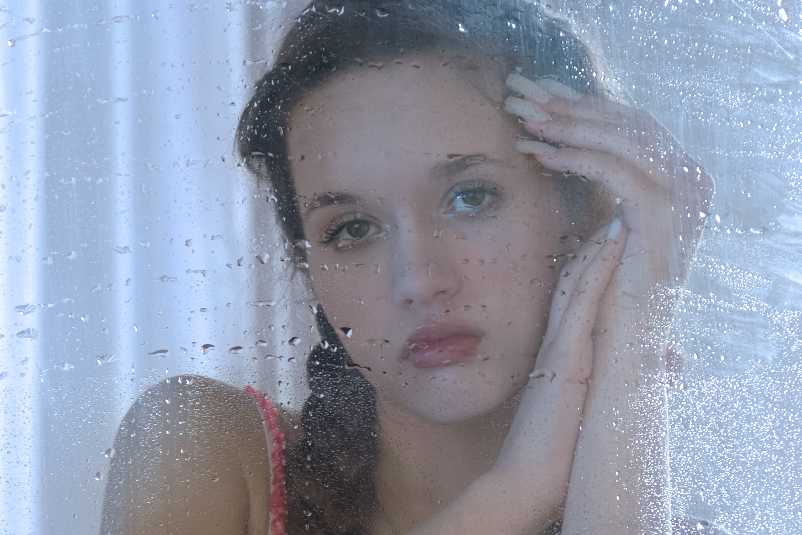 Фотосессия девушки в Самаре с макияжем и одеждой