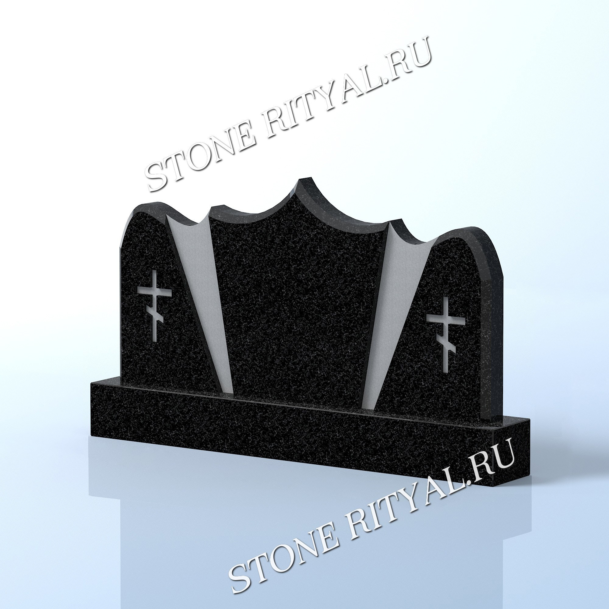 Горизонтальные памятники. Изготовление и установка памятников в Москве и МО