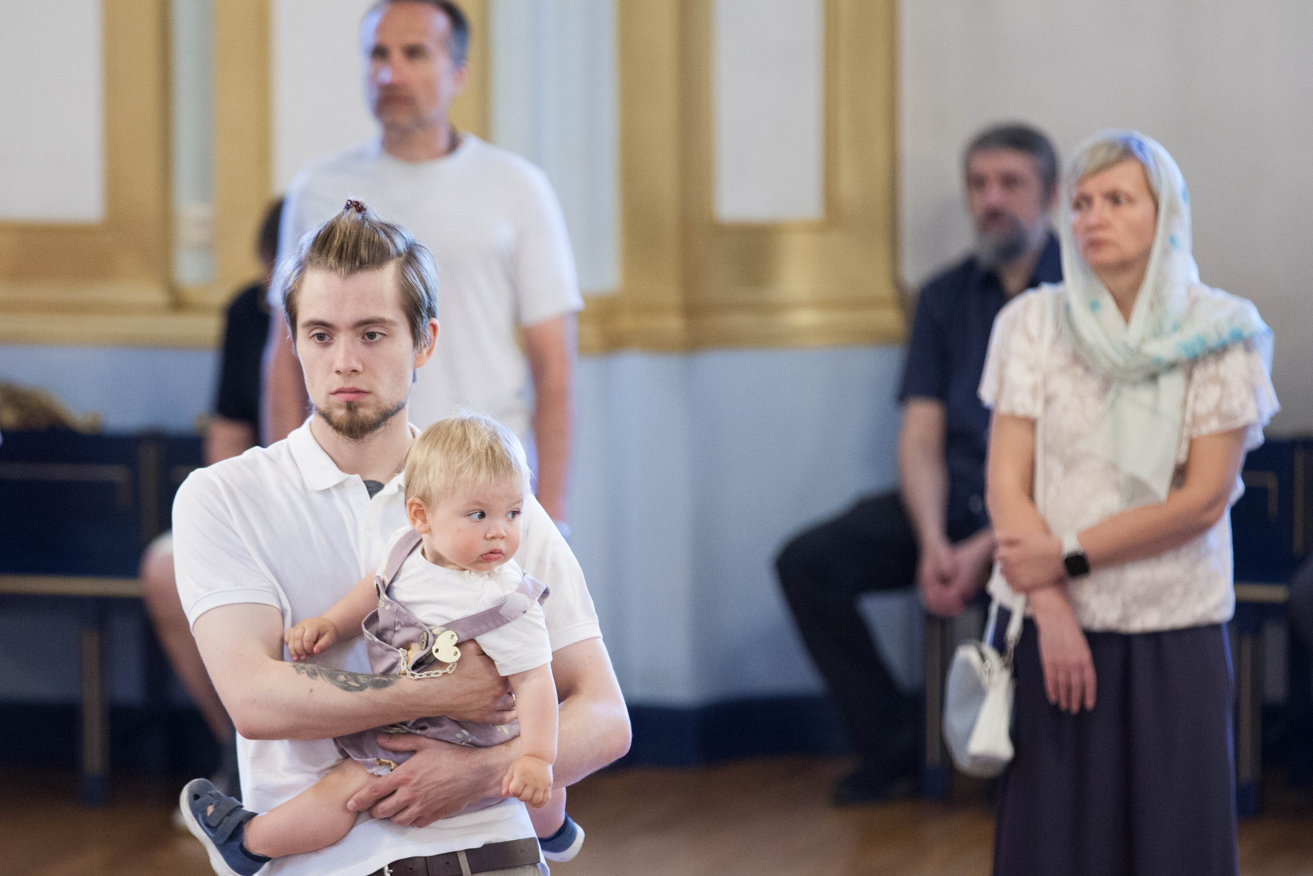 МИТРОПОЛИТ ВАРСОНОФИЙ СОВЕРШИЛ БОЖЕСТВЕННУЮ ЛИТУРГИЮ В НИКОЛО-БОГОЯВЛЕНСКОМ СОБОРЕ. НИКОЛО-БОГОЯВЛЕНСКИЙ МОРСКОЙ СОБОР