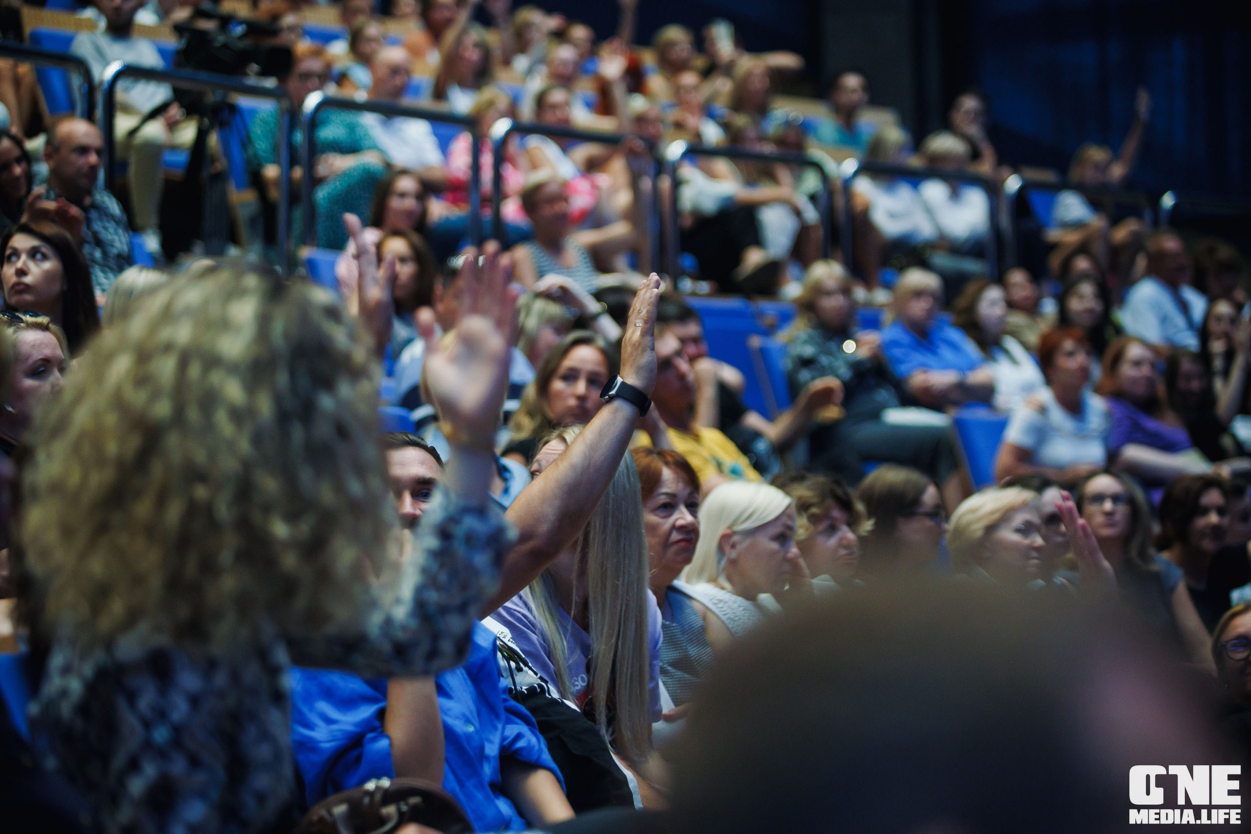 Фоторепортаж с лекции Михаила Лабковского. One Media Life: фоторепортажи, фотоотчеты с мероприятий и заведений