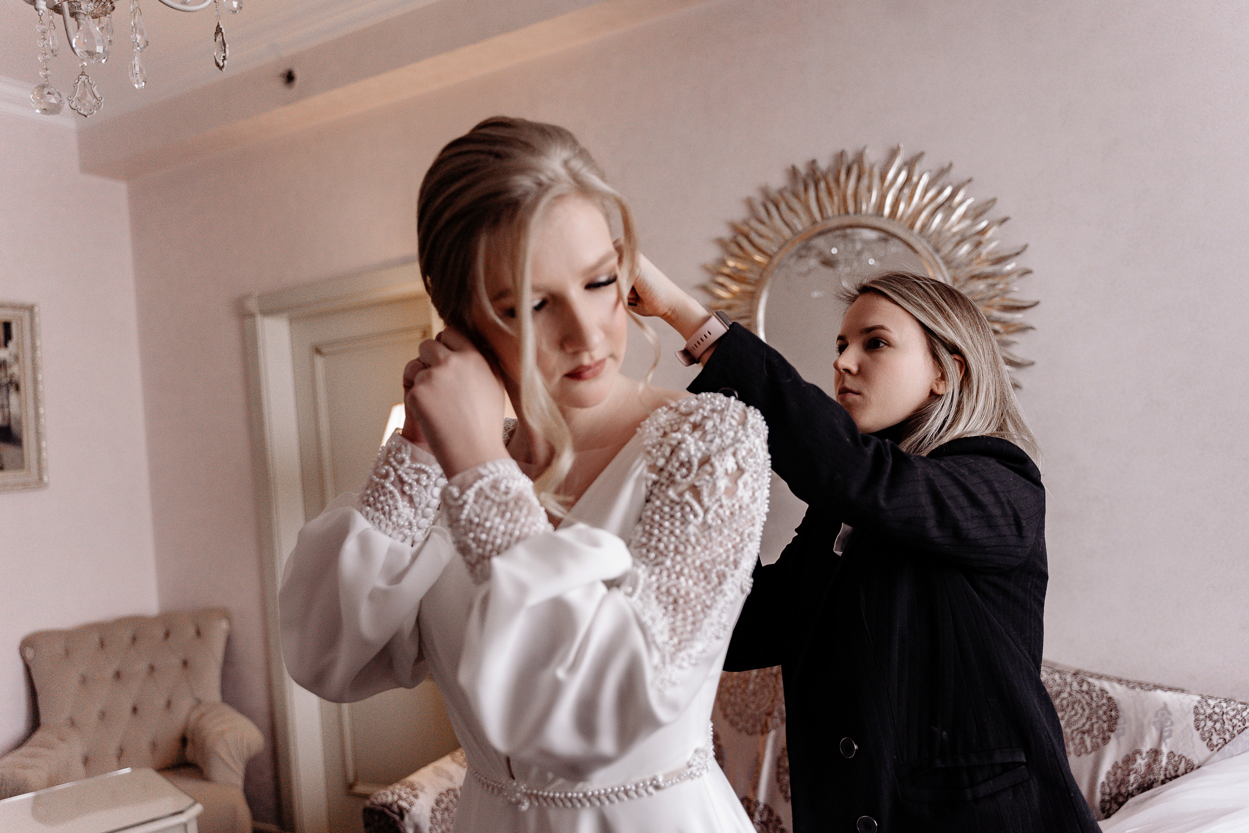 Свадебная фотосессияв отеле Милан (Домодедовская) — утро невесты и прогулка