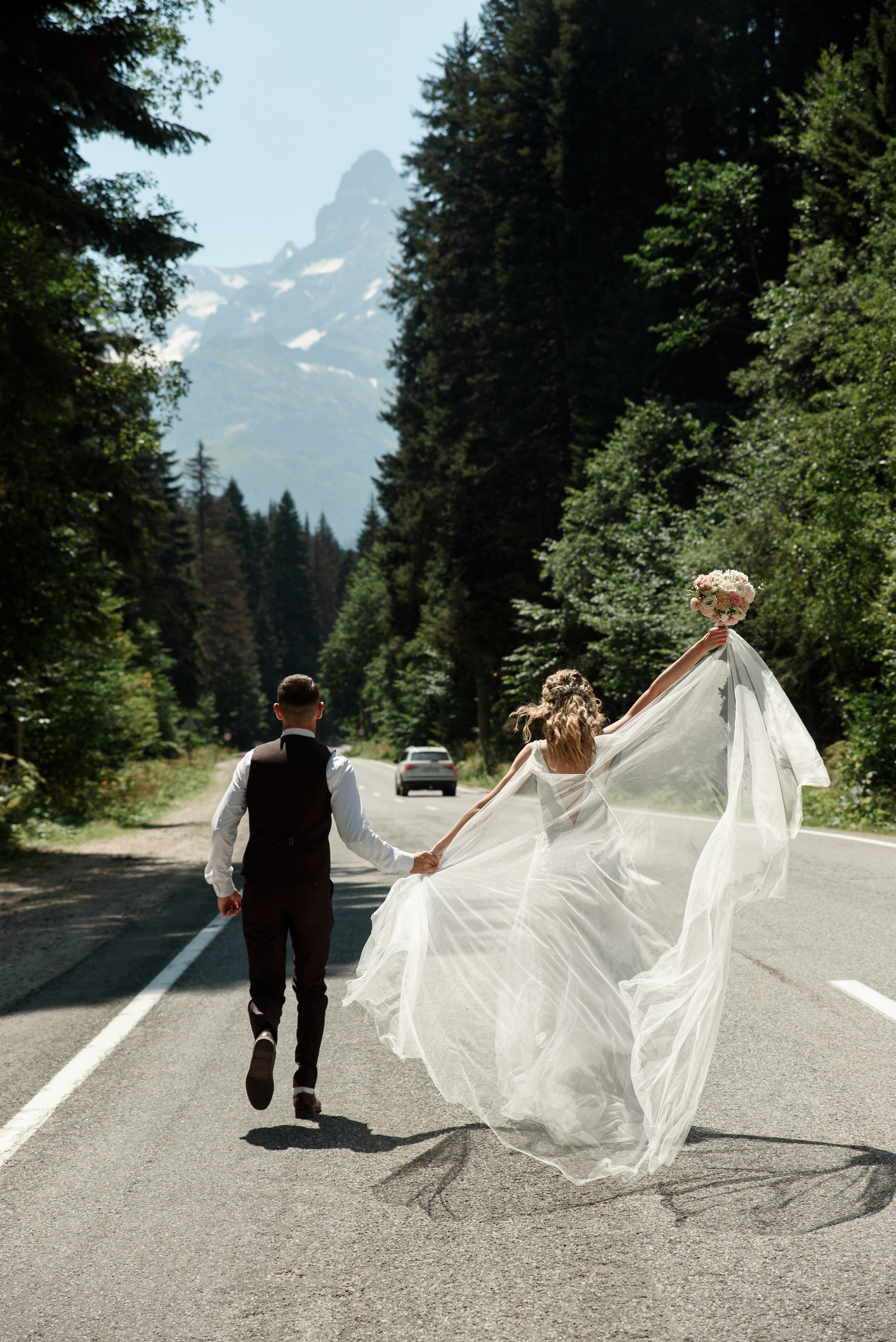 Сергей и Екатерина (Домбай). Свадебный и travel фотограф в Волгограде, Сочи, Домбае, Европе