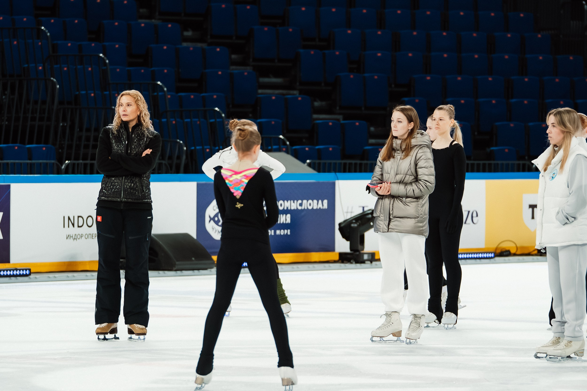 Мастер-класс Этери Тутберидзе в Новосибирске. Воробьева Ксения — Спортивный и танцевальный фотограф Новосибирск