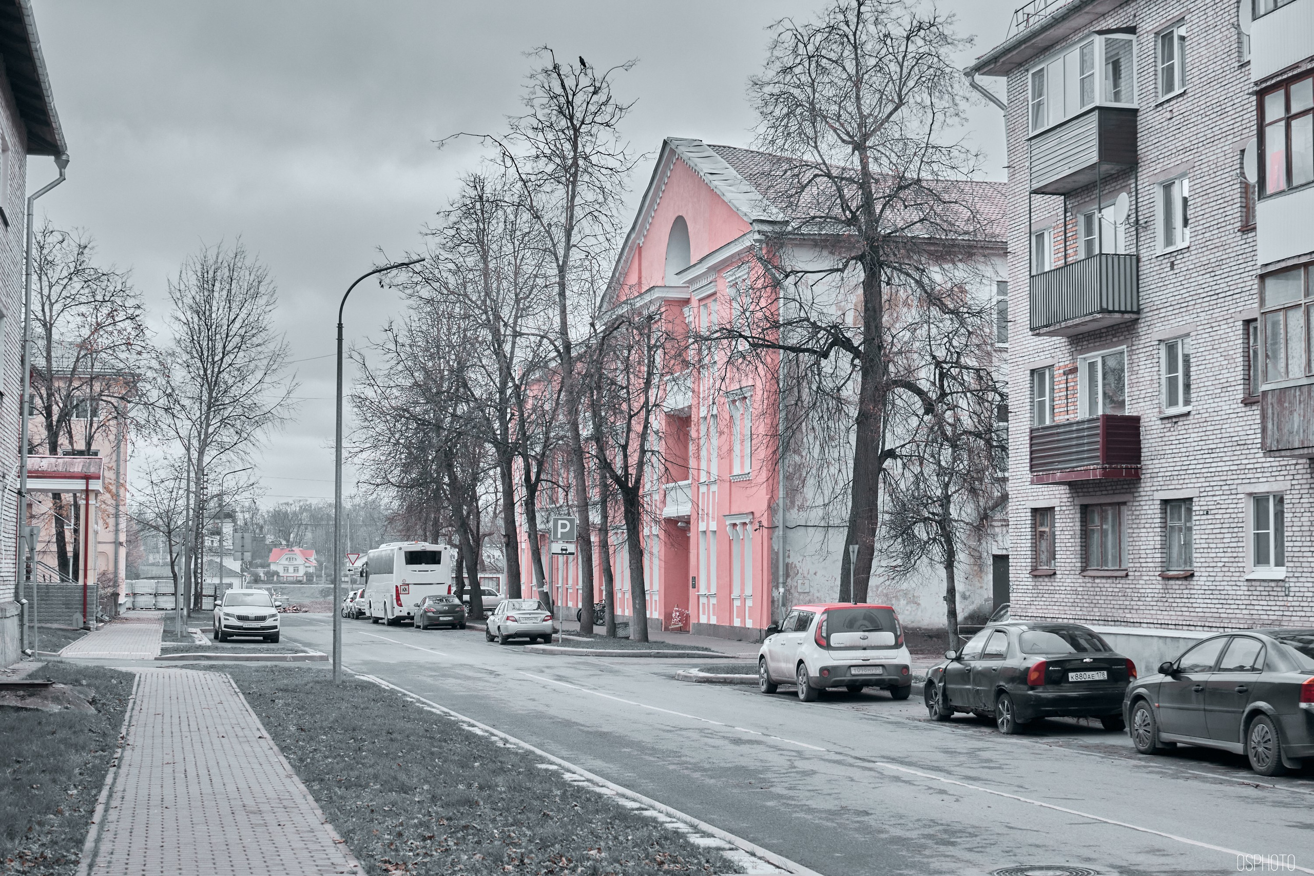 Псков. Ноябрь. Фотографъ Сергѣевъ. Поймать мгновеніе