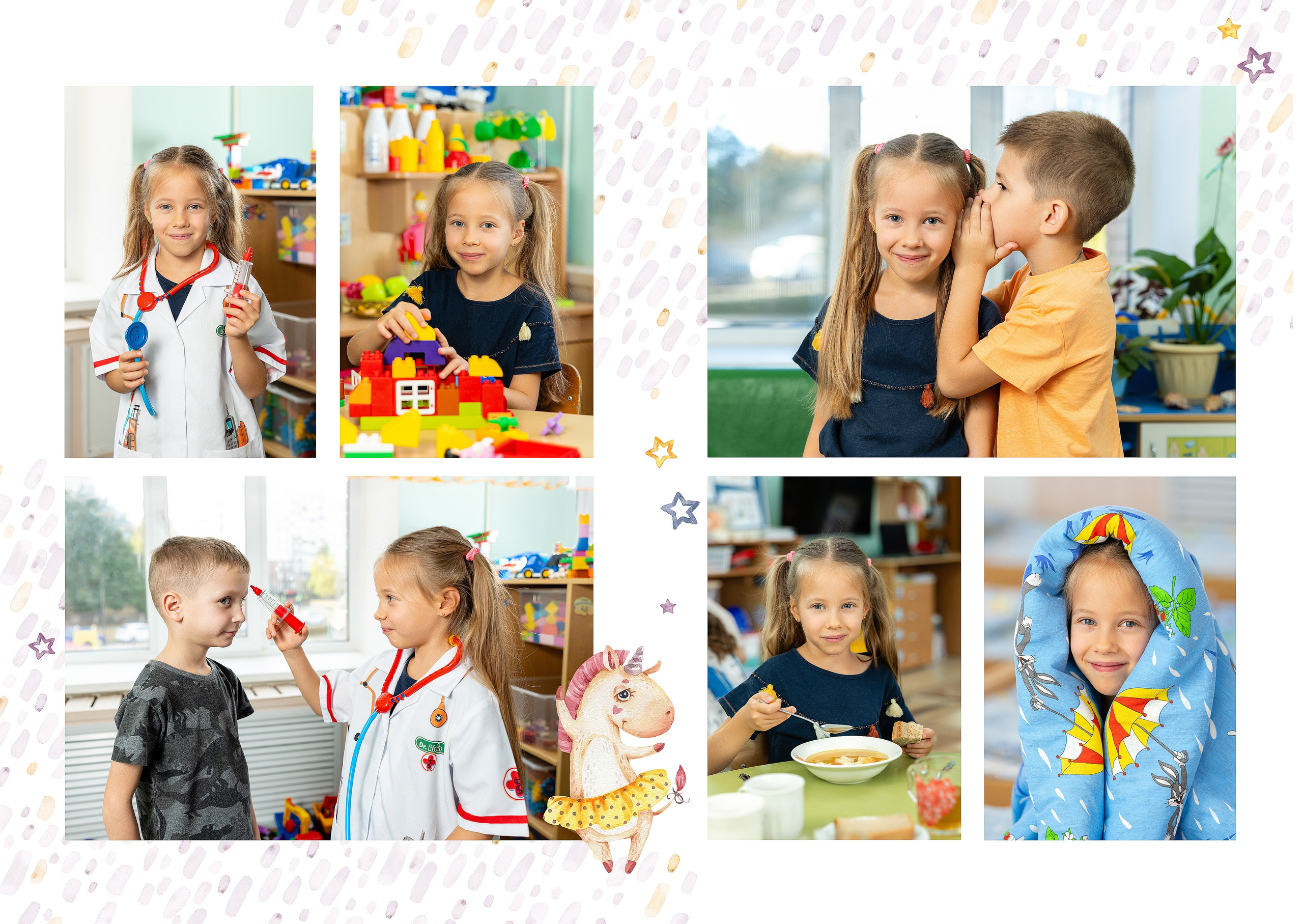 Пример 3р. Студия детской игровой фотографии COLOUR