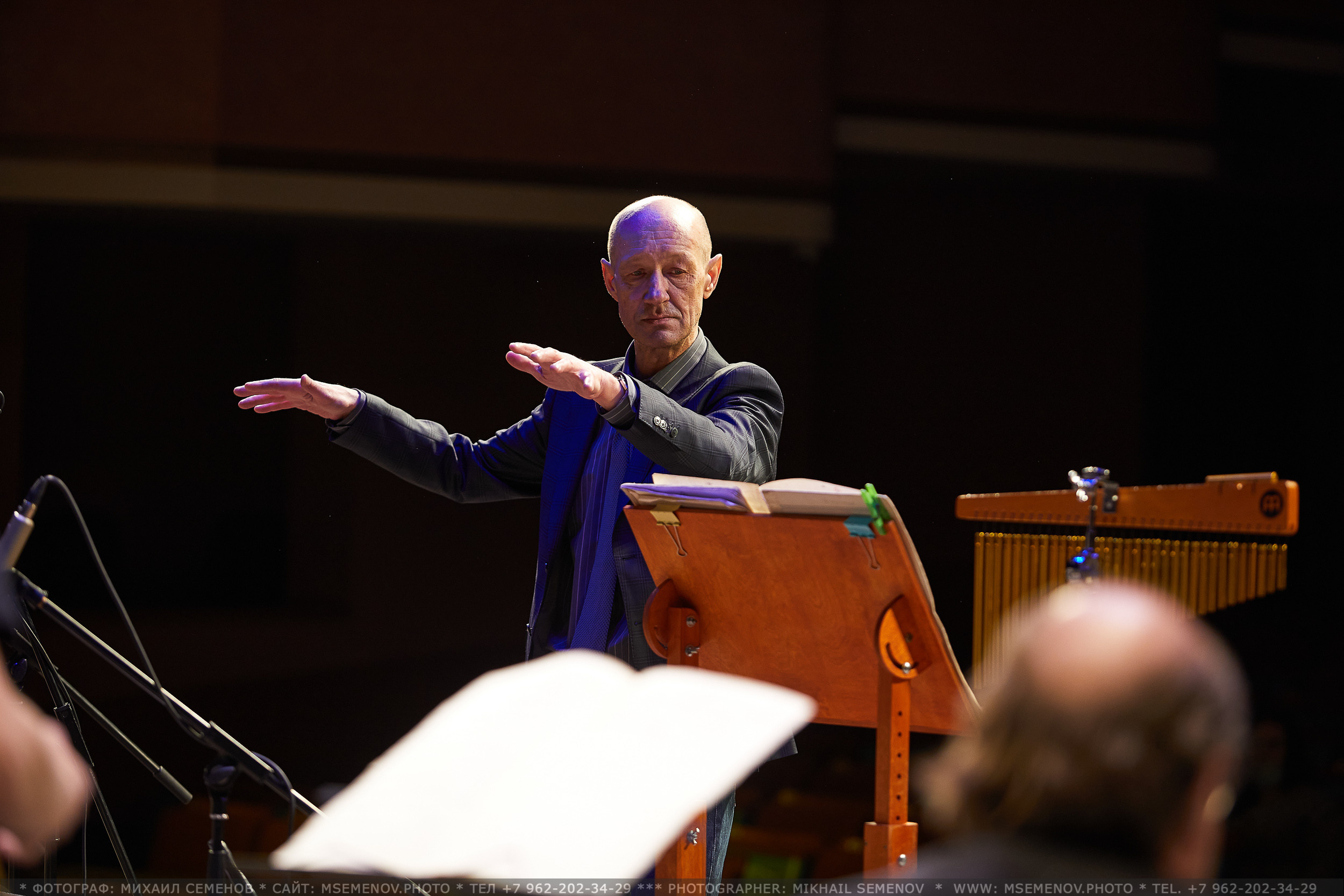 Концерт Оркестра им. В.Н. ПАВЛУШОВА. Photographer for business Mikhail Semenov. Aqua photo studio, photo school