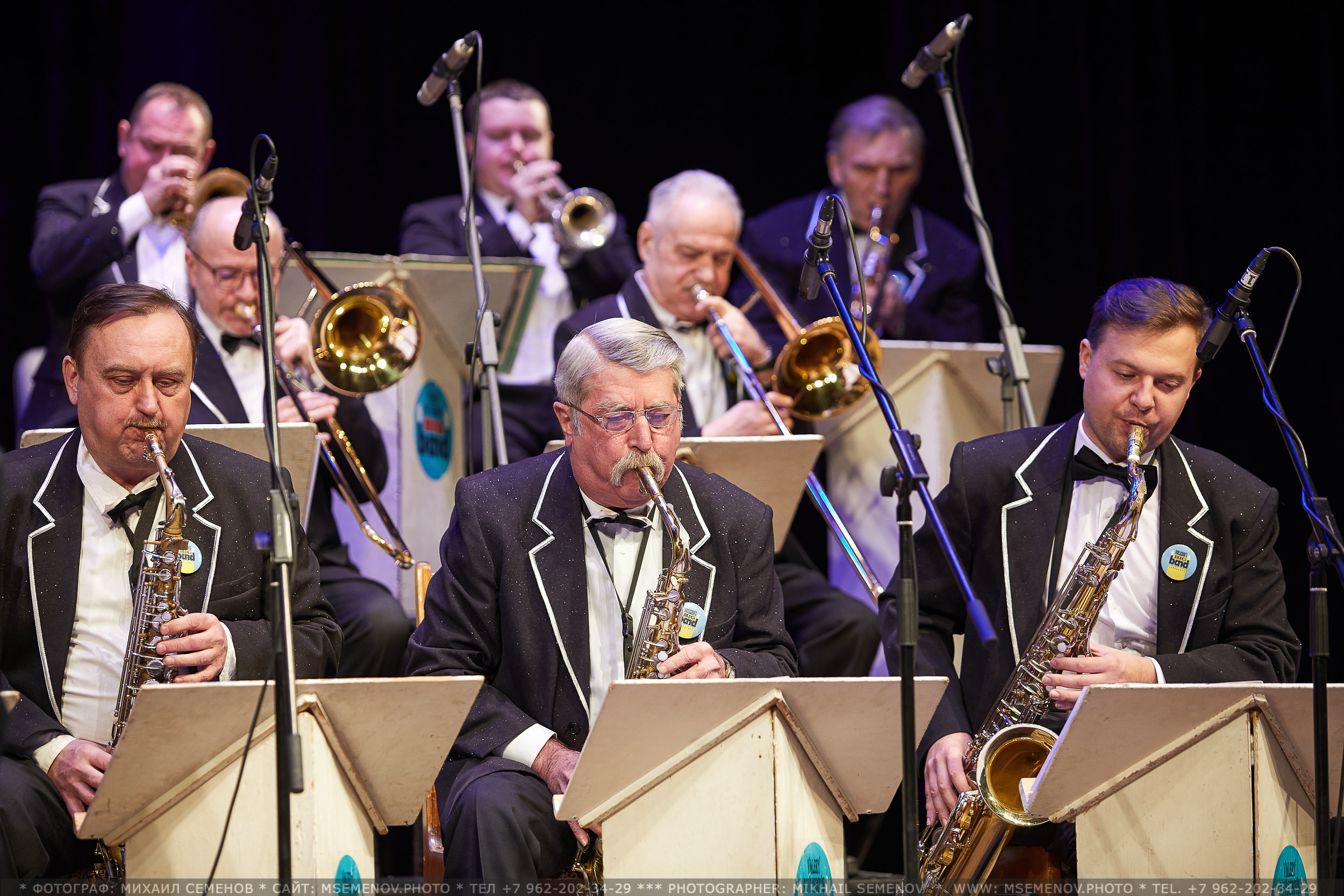 Концерт Оркестра им. В.Н. ПАВЛУШОВА. Photographer for business Mikhail Semenov. Aqua photo studio, photo school